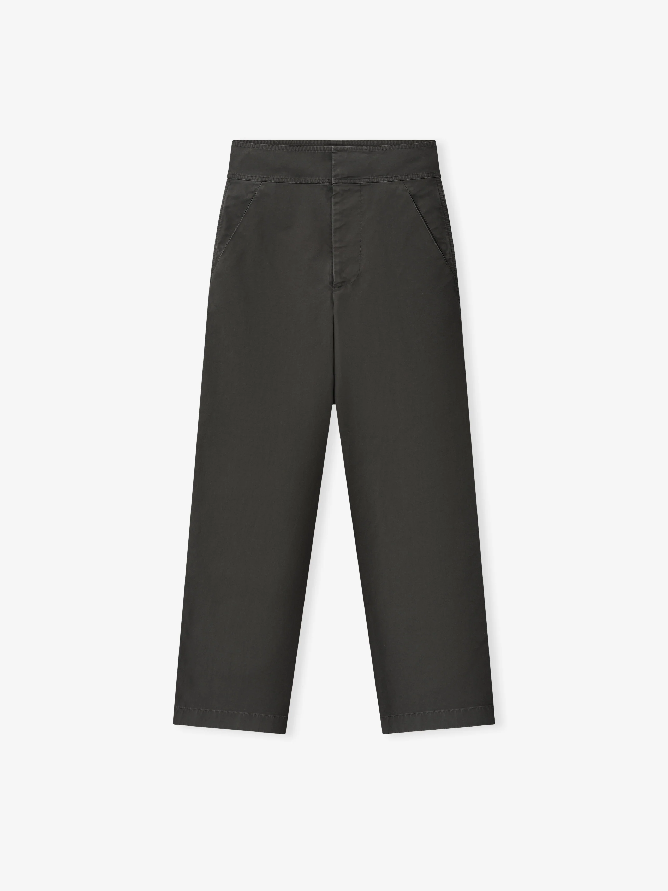 Garment Dyed Cotton Casual Pant - Image 3