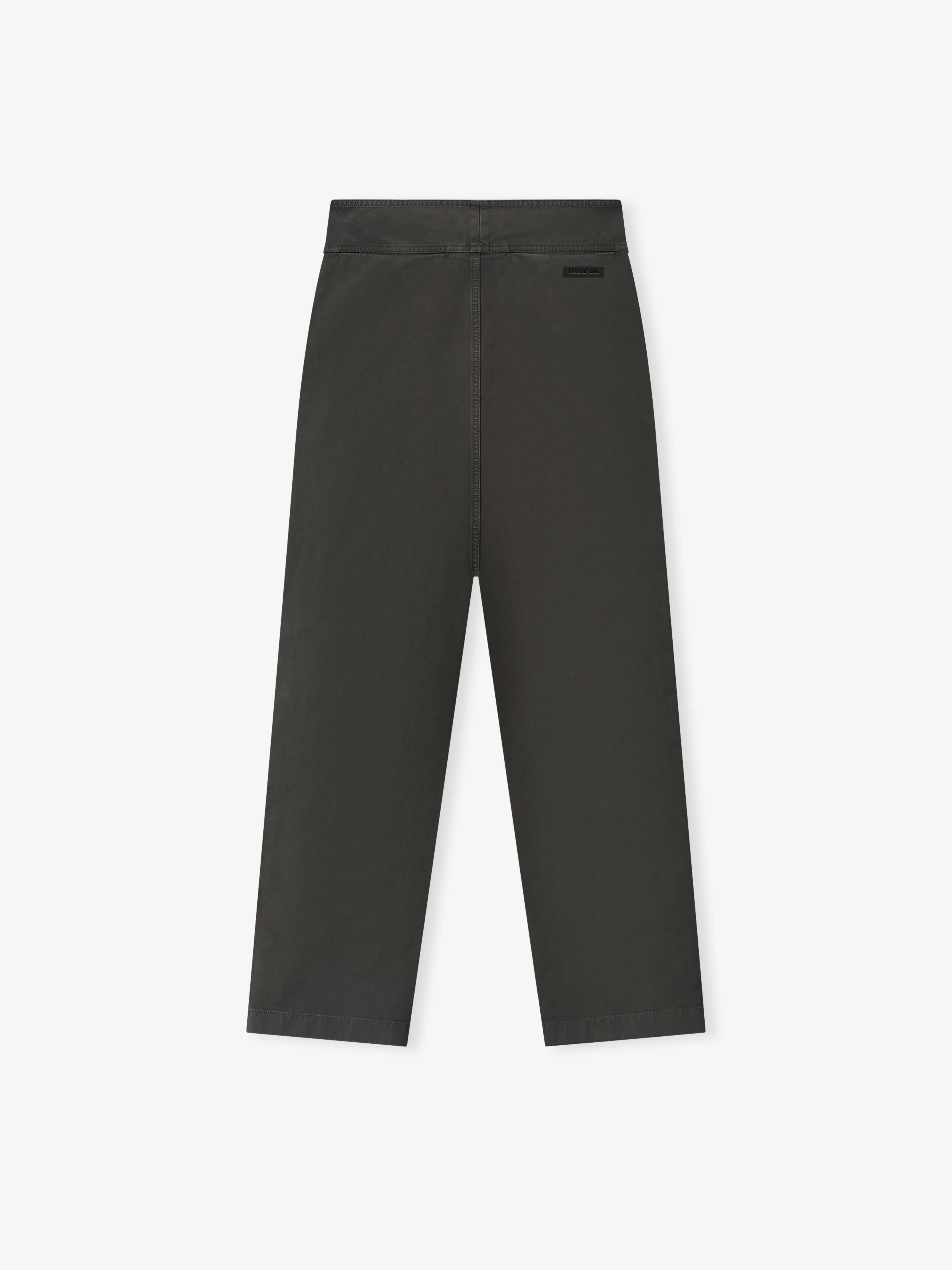 Garment Dyed Cotton Casual Pant - Image 4