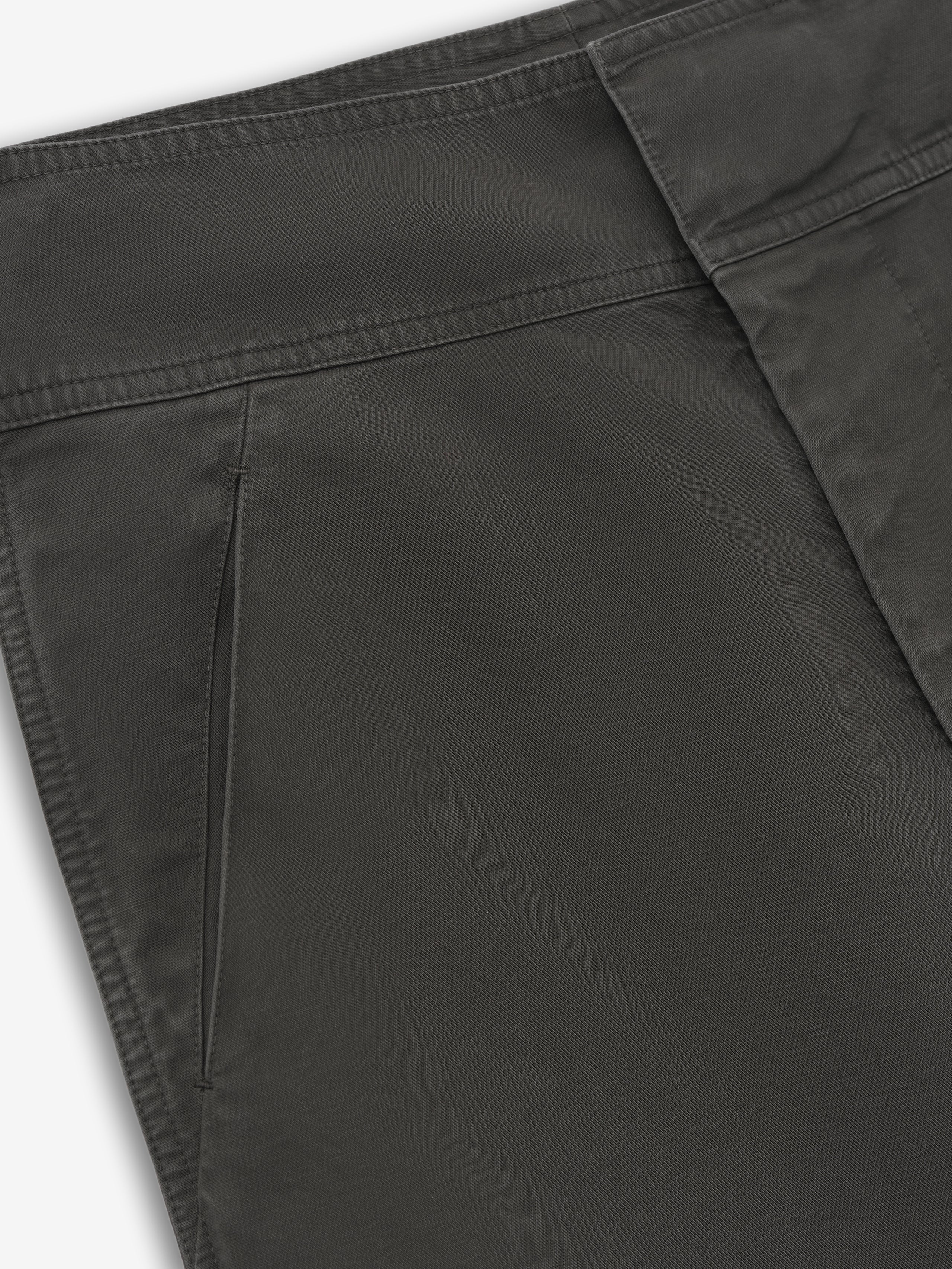 Garment Dyed Cotton Casual Pant - Image 5