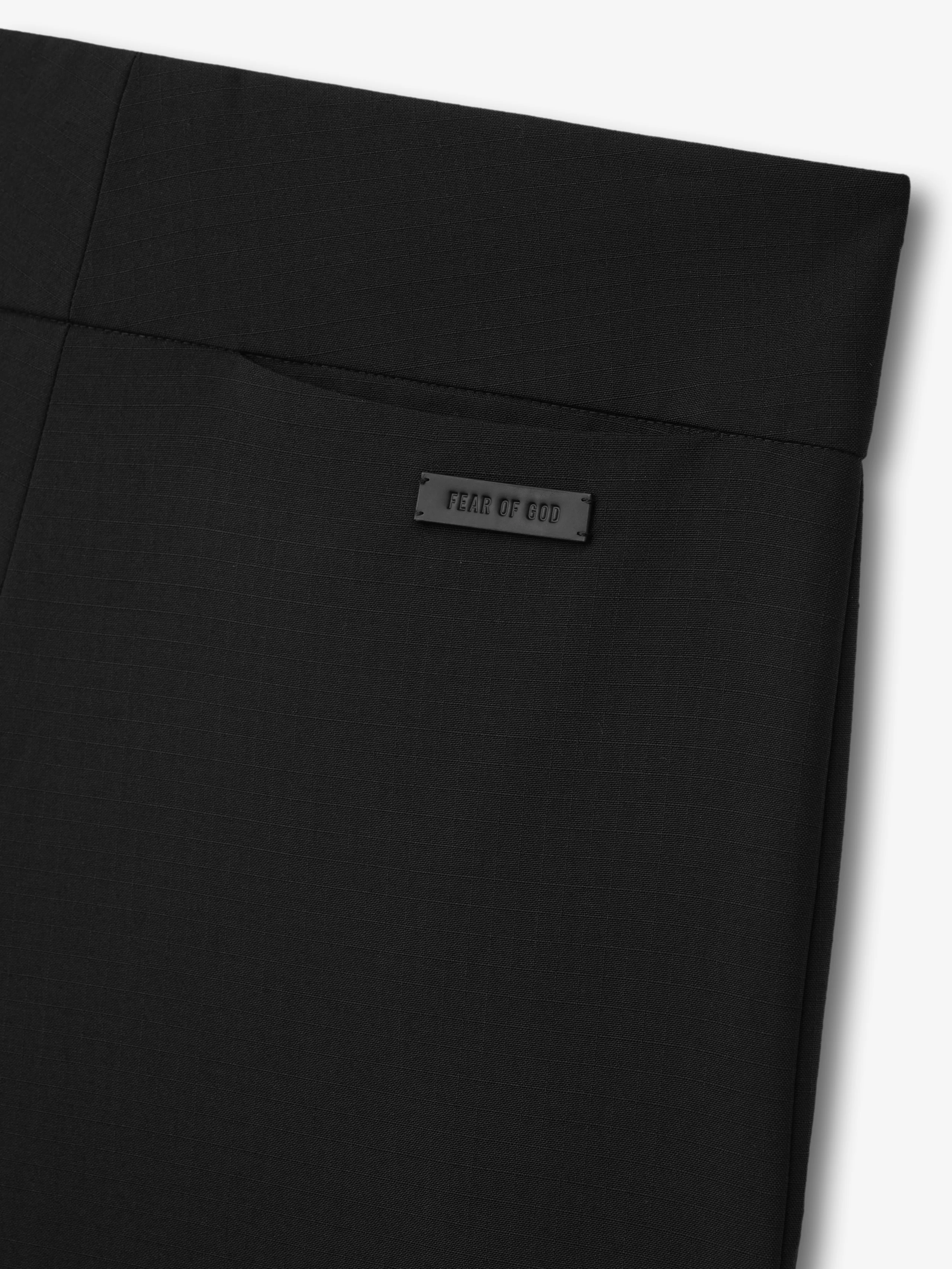 Wool Ripstop Casual Flat Front Pant - Image 5