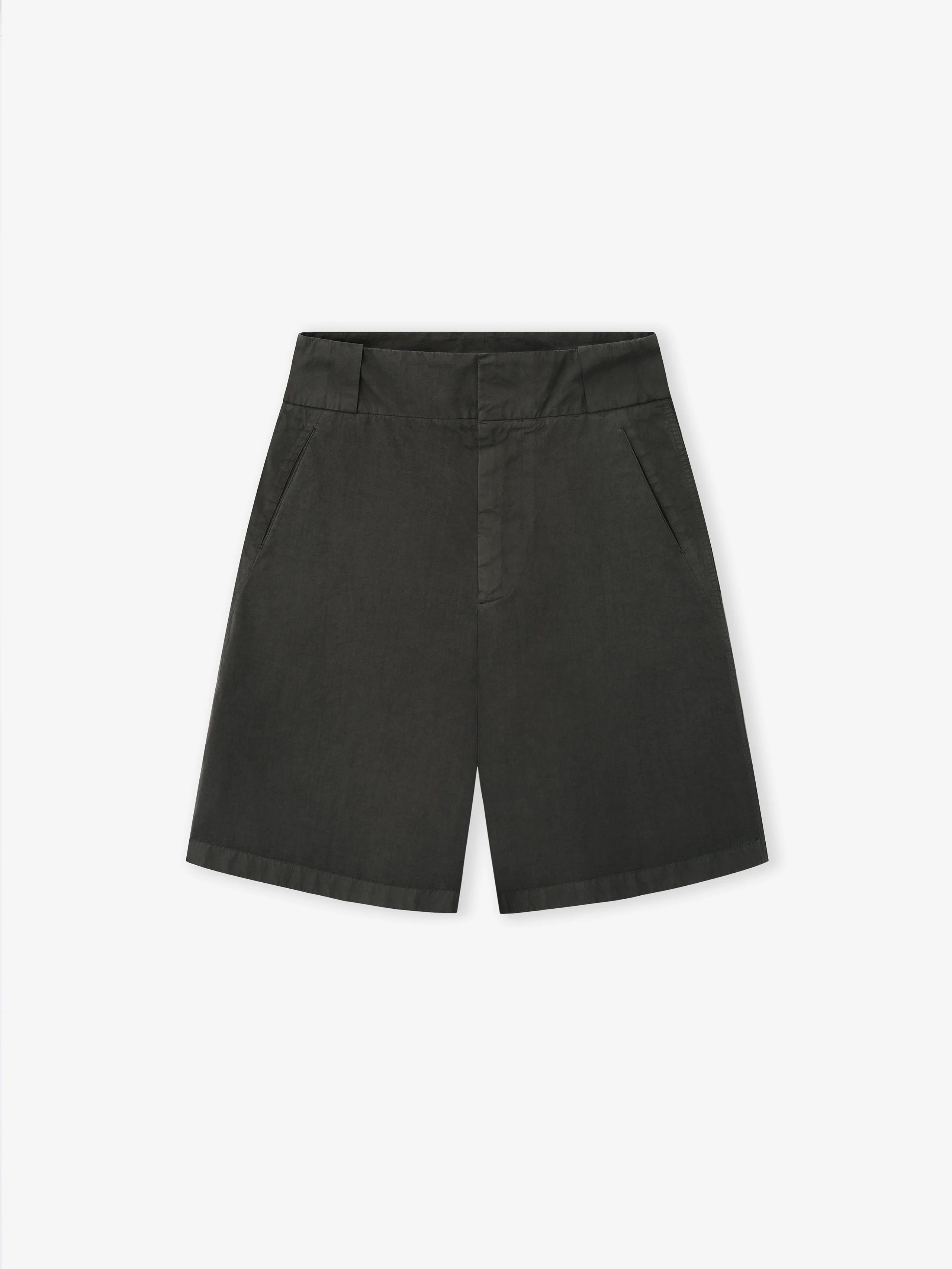 Garment Dyed Cotton Casual Short - Image 3
