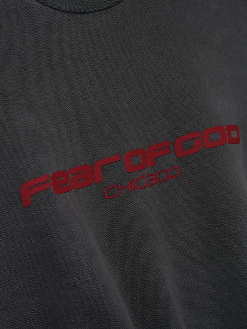 Chicago Heavy Fleece Cropped Sweatshirt - Image 6