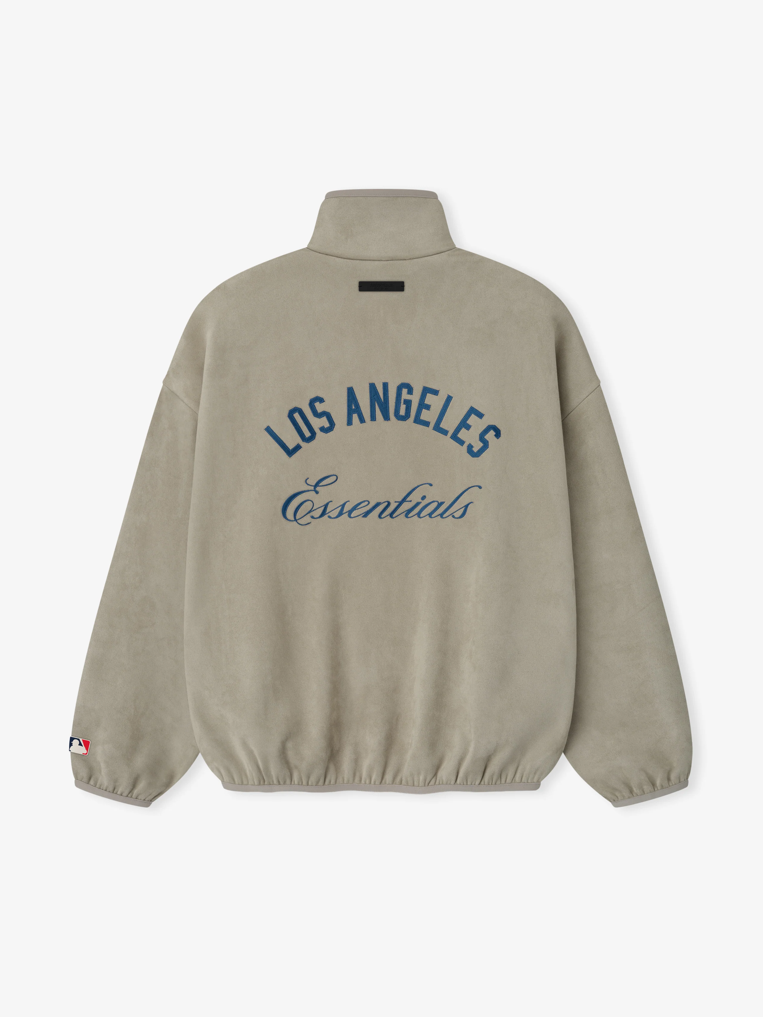 Dodgers Suede Fleece Modern Half Zip - Image 2