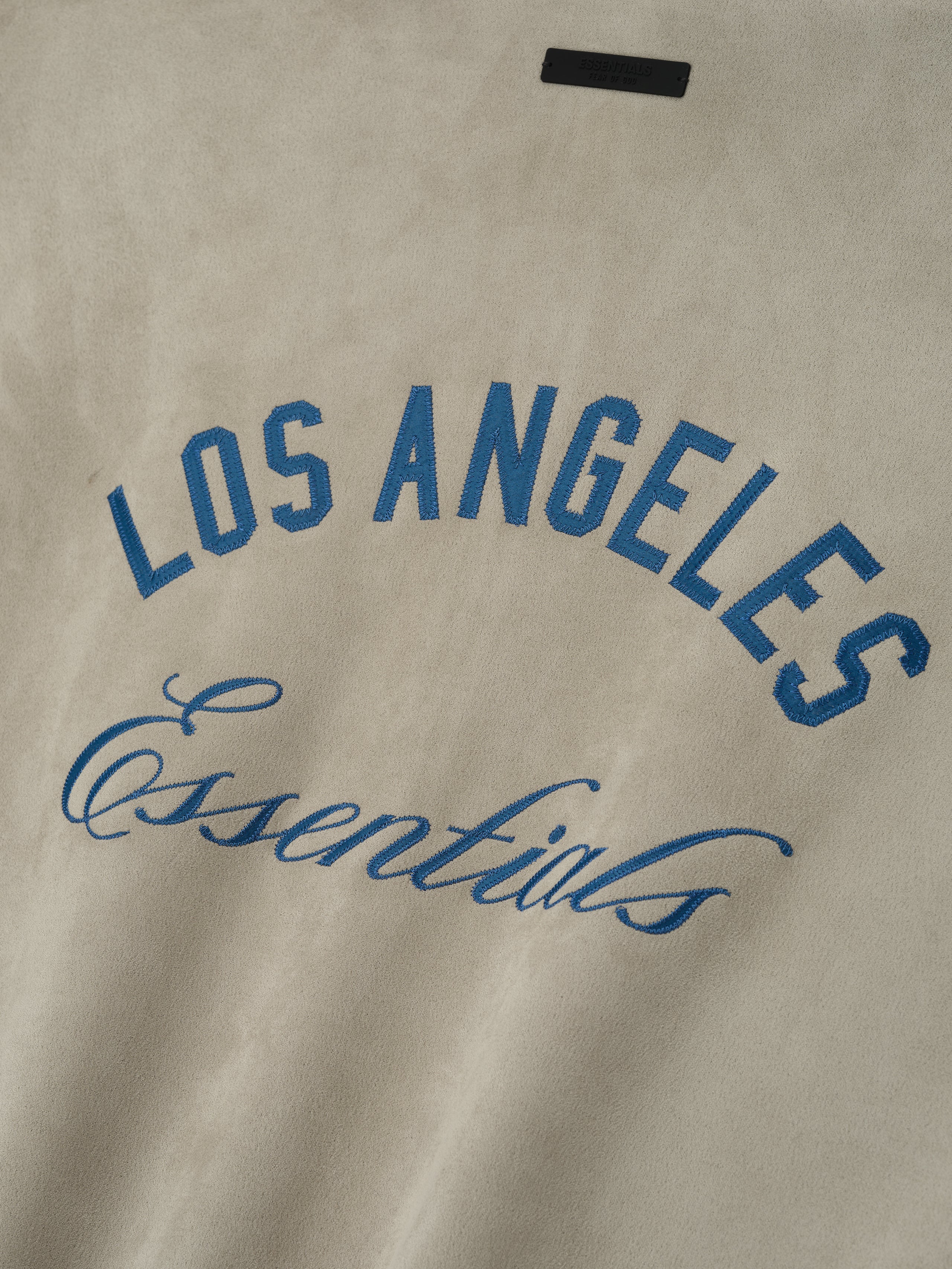 Dodgers Suede Fleece Modern Half Zip - Image 3