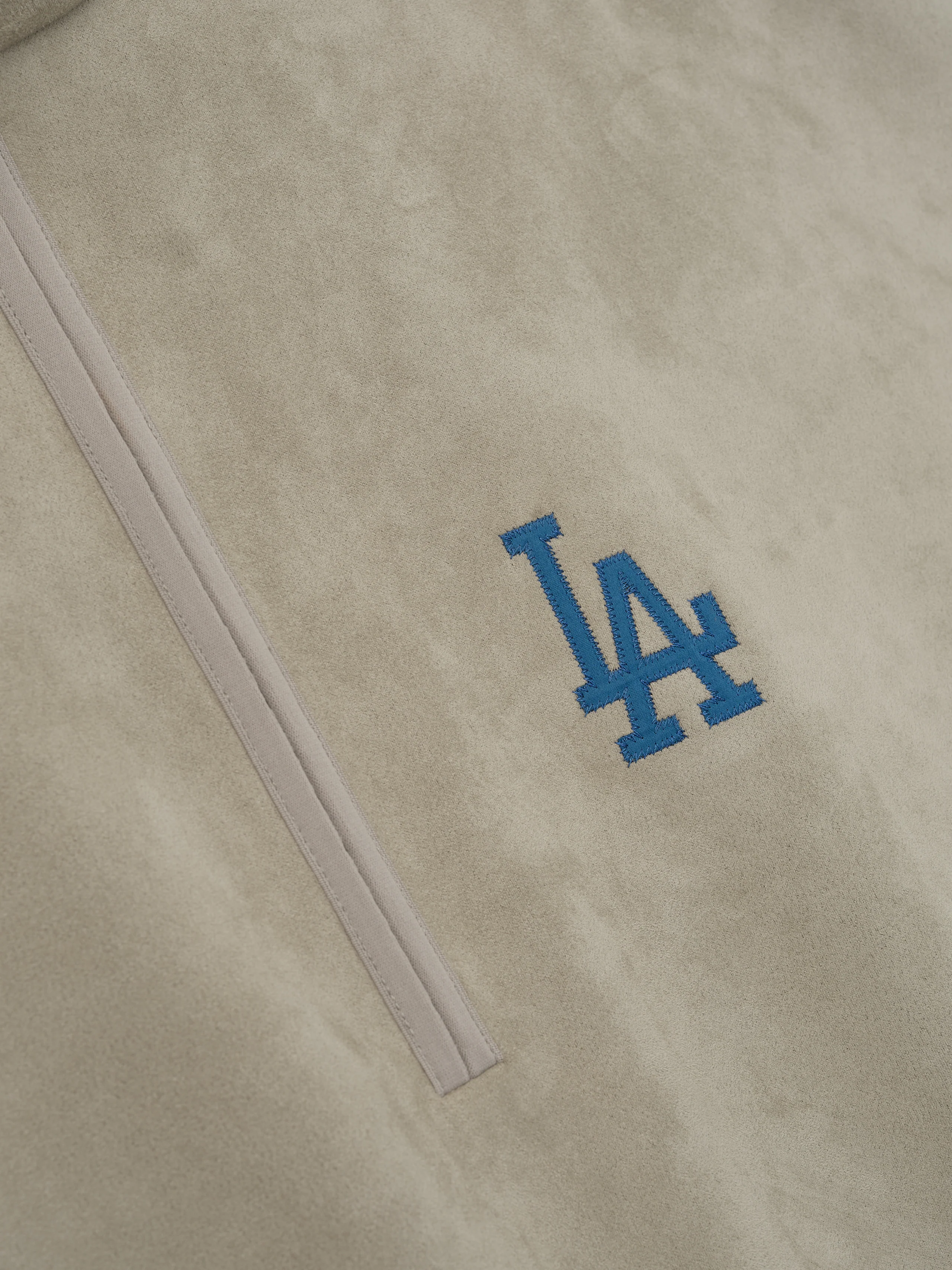 Dodgers Suede Fleece Modern Half Zip - Image 4