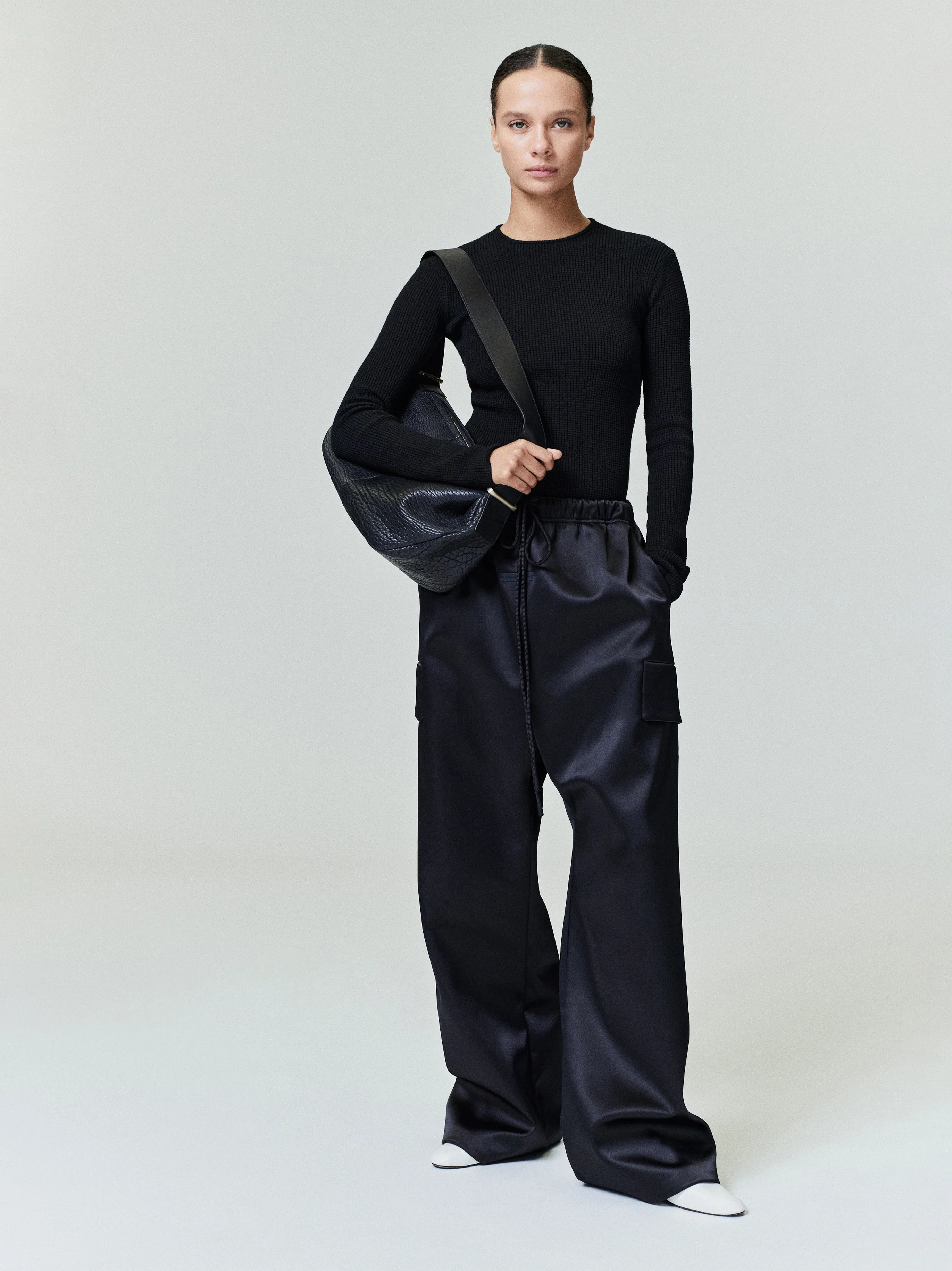 Bonded Satin Field Pant - Image 4