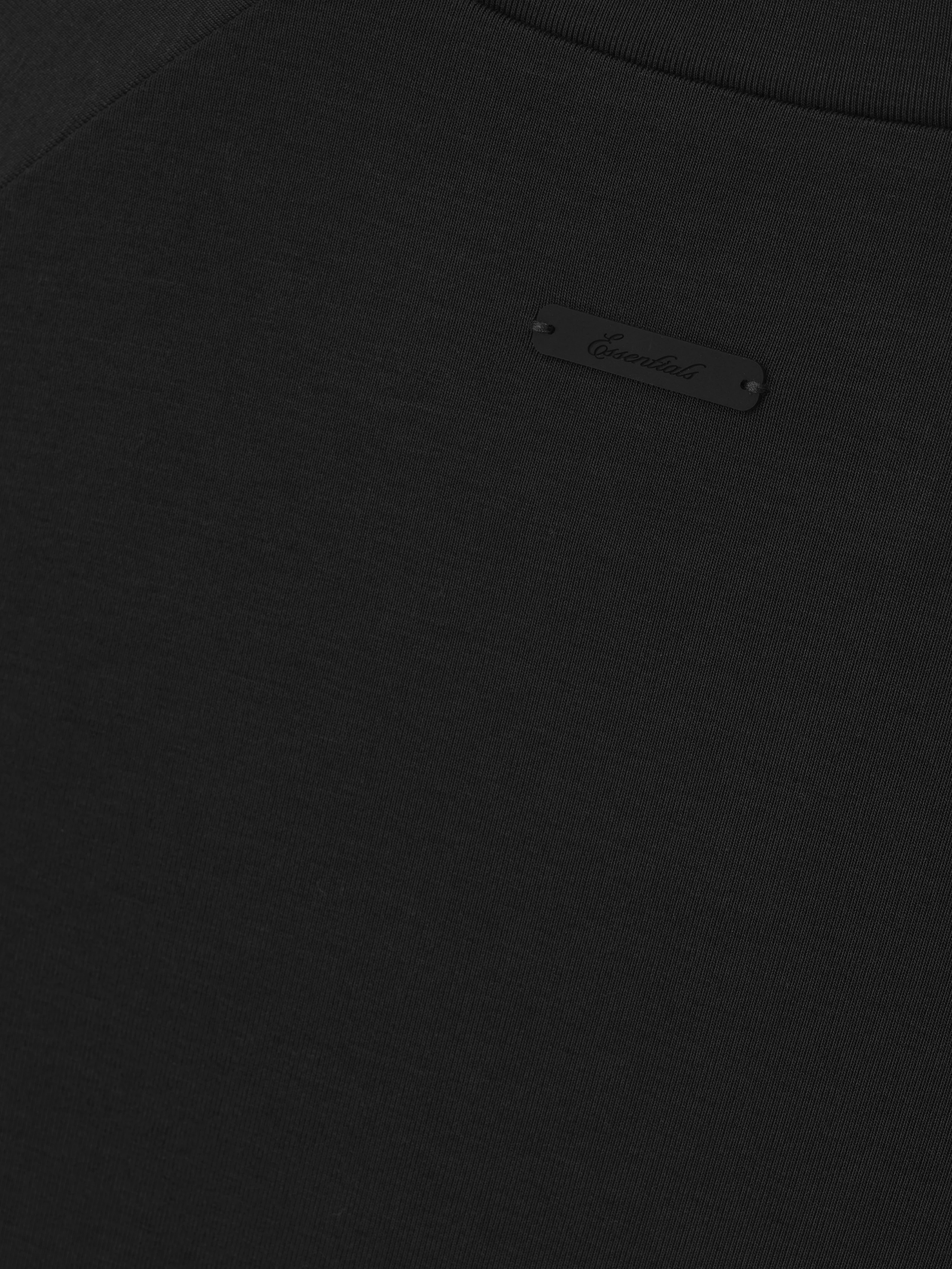 Womens Rib Fitted Long Sleeve Tee - Image 3
