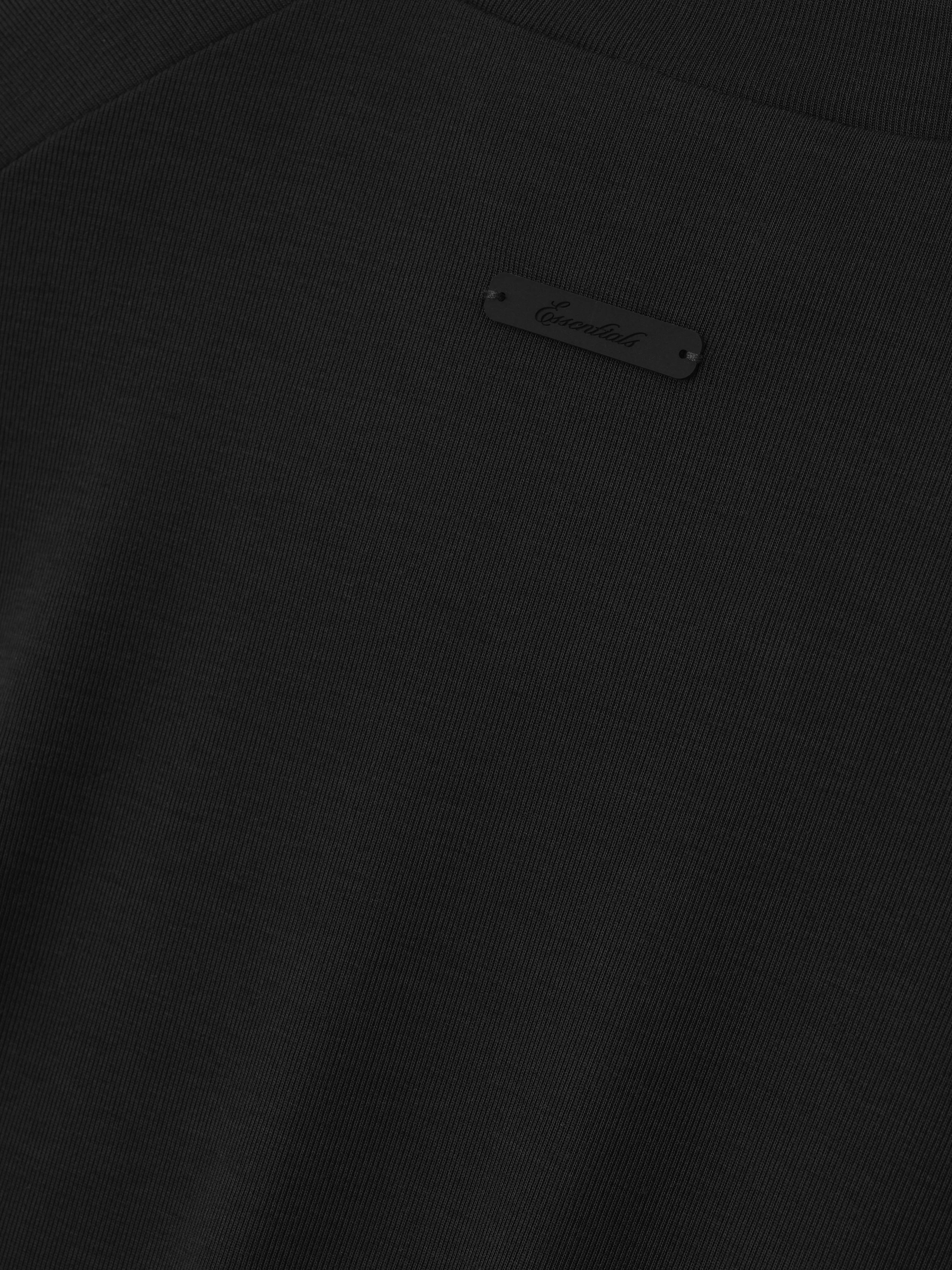 Womens Rib Fitted Short Sleeve Tee - Image 3