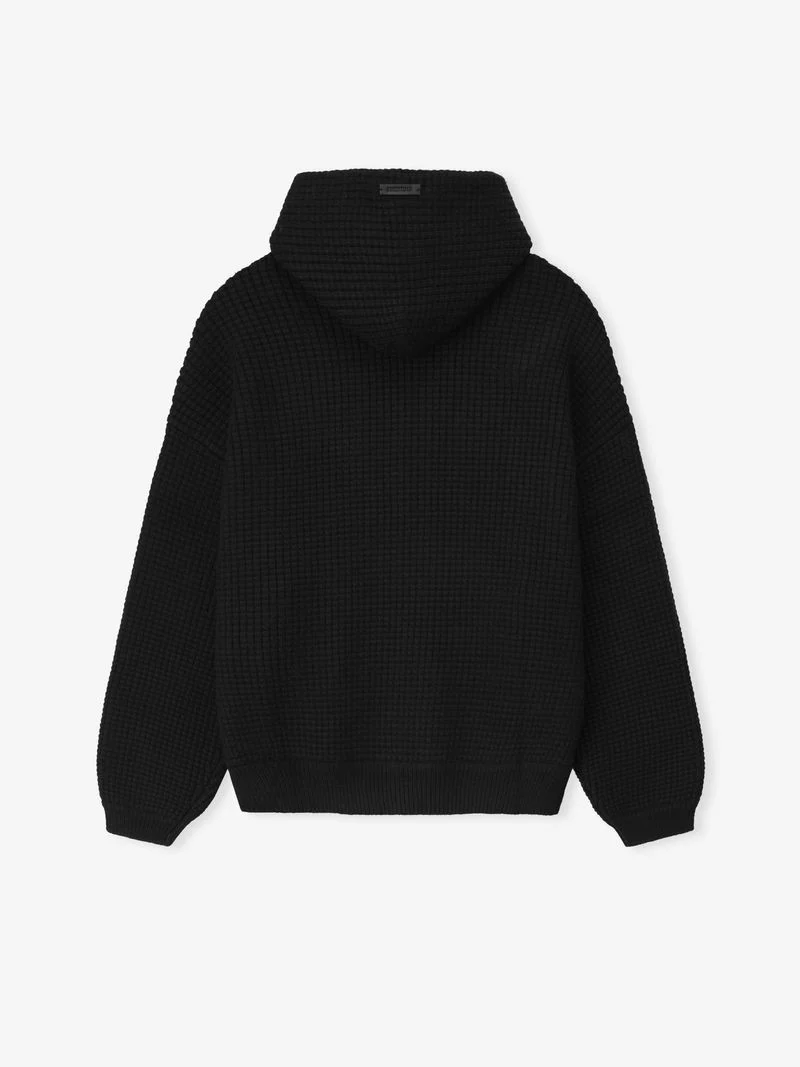 Heavy Waffle 90s Hoodie - Image 5