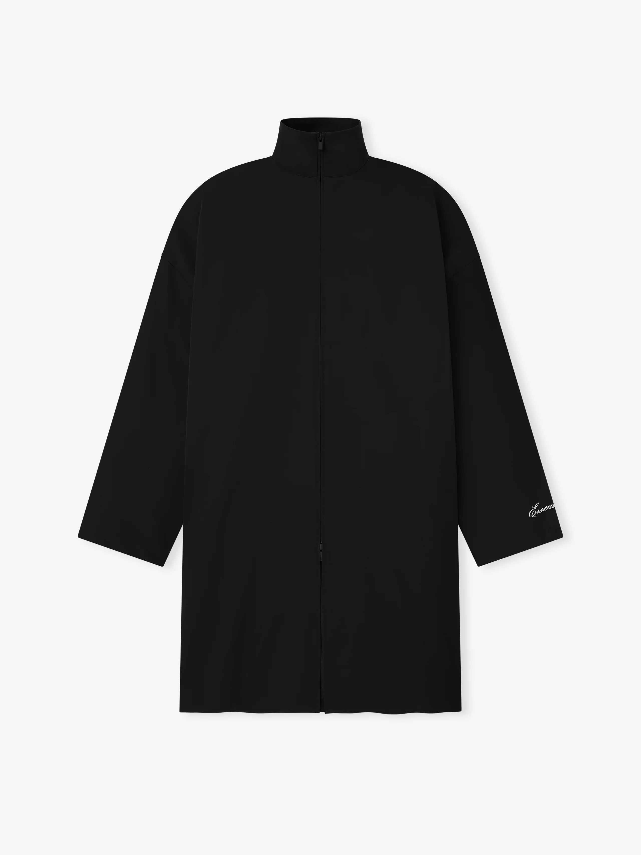 Sporty Nylon High Neck Jacket - Image 4