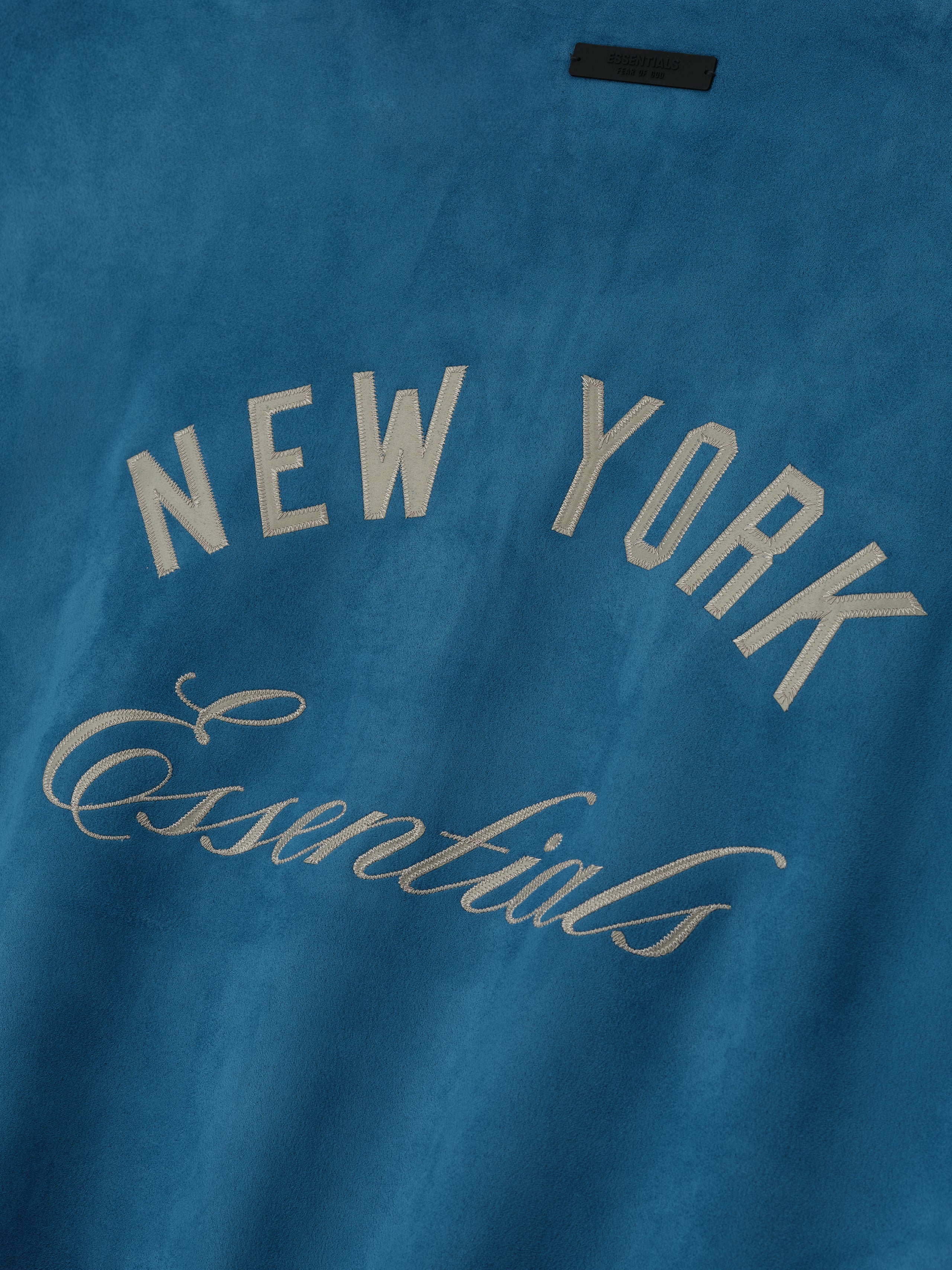 Mets Suede Fleece Modern Half Zip - Image 4