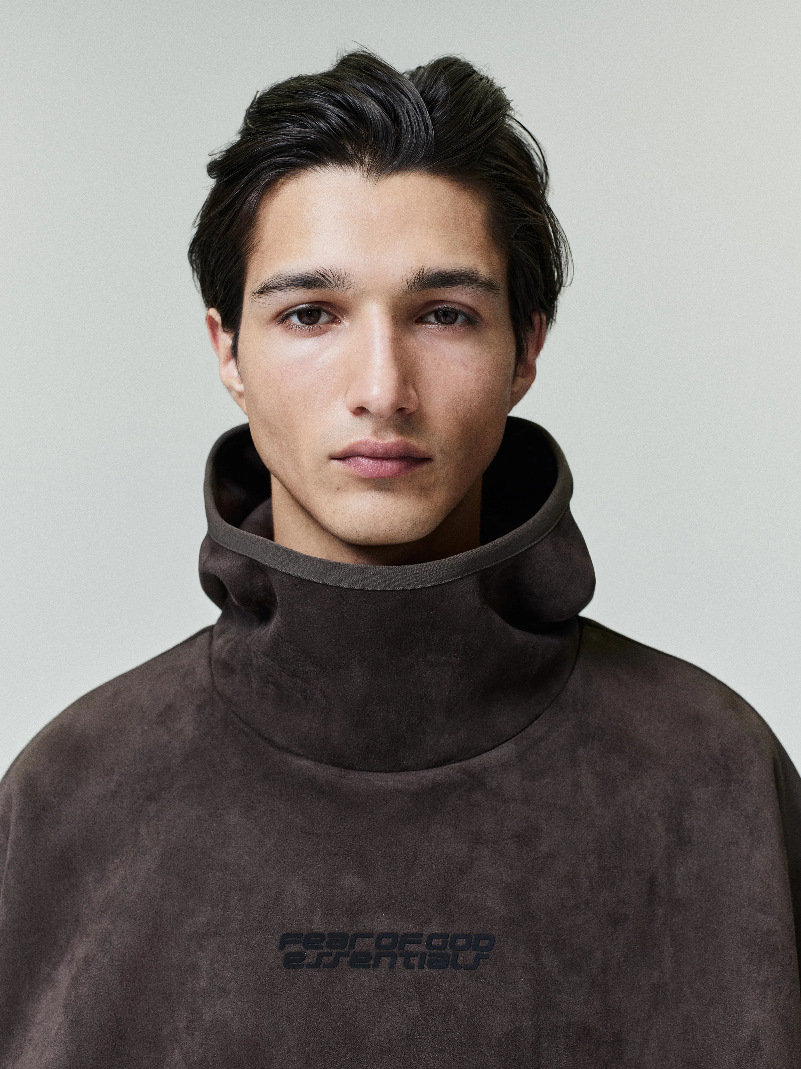 Suede Fleece Modern Hoodie - Image 4