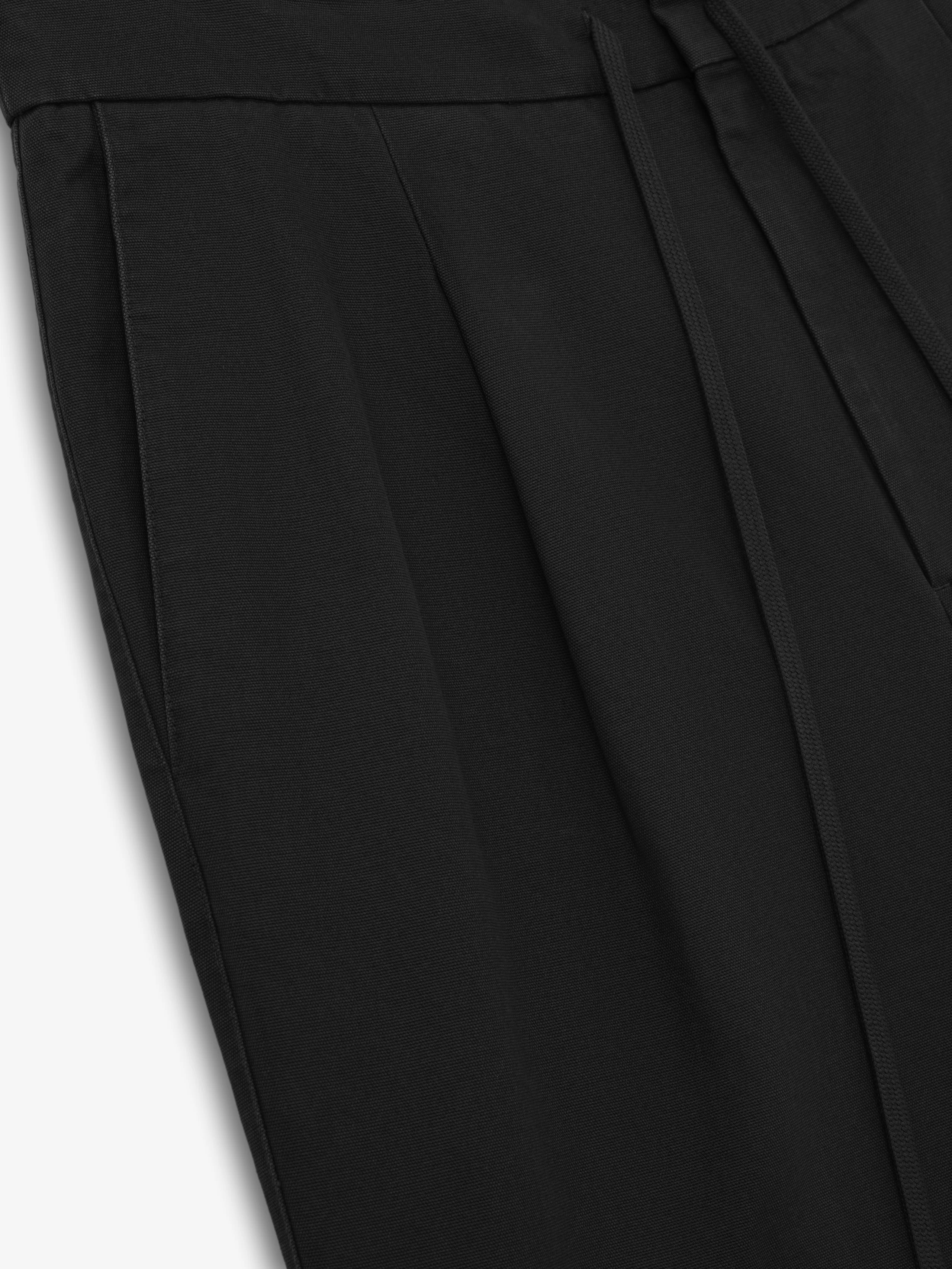 Cotton Canvas Pleat Front Pant - Image 5