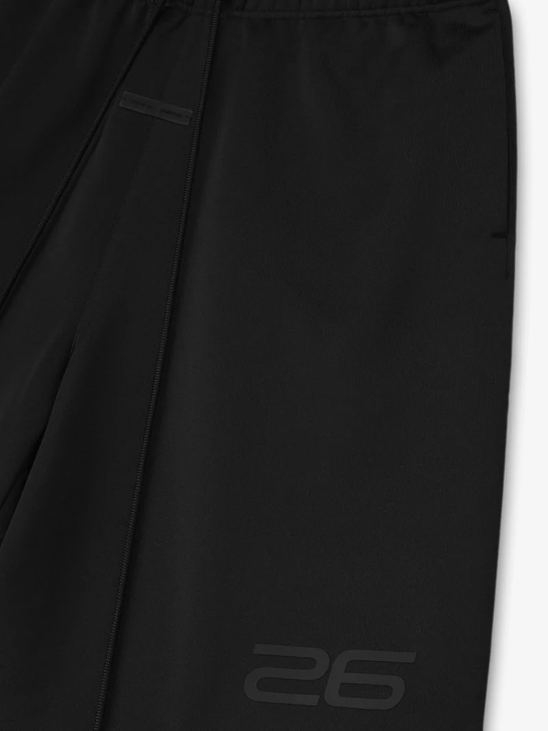 Satin Fleece Relaxed Sweatshort - Image 3