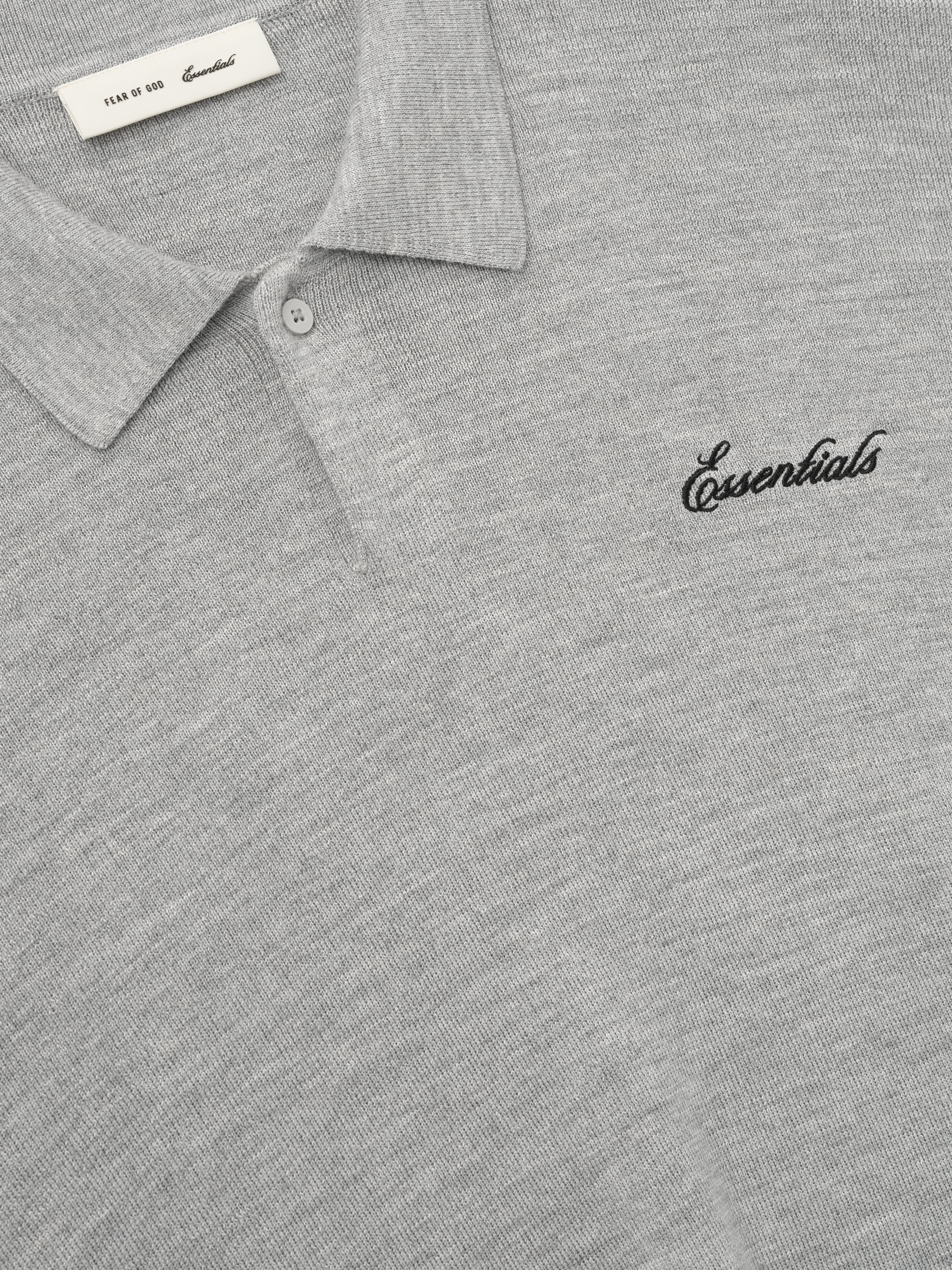 Signature 3/4 Sleeve 90s Knit Polo - Image 3