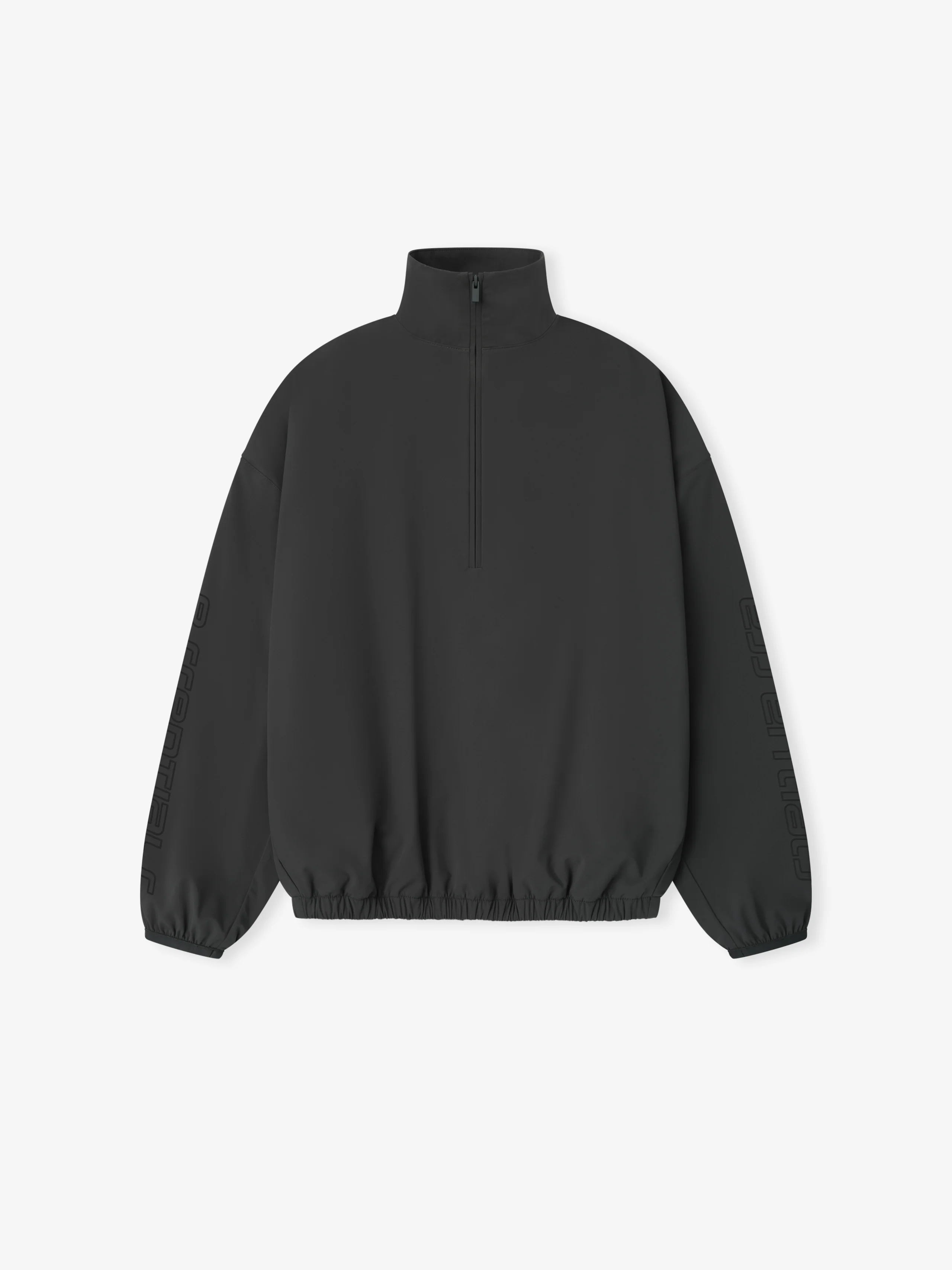 Womens Nylon Half Zip Track Jacket - Image 4