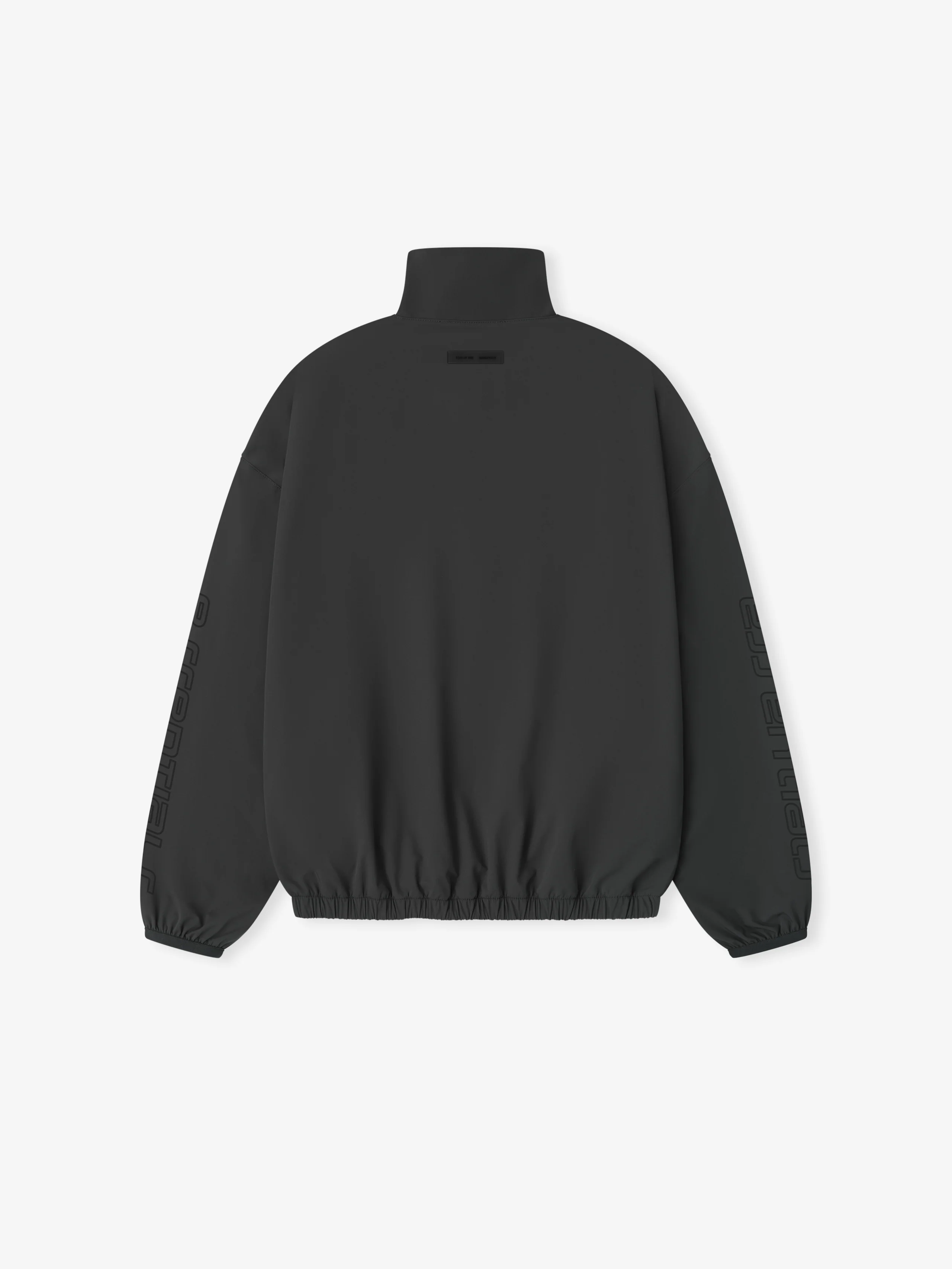 Womens Nylon Half Zip Track Jacket - Image 5