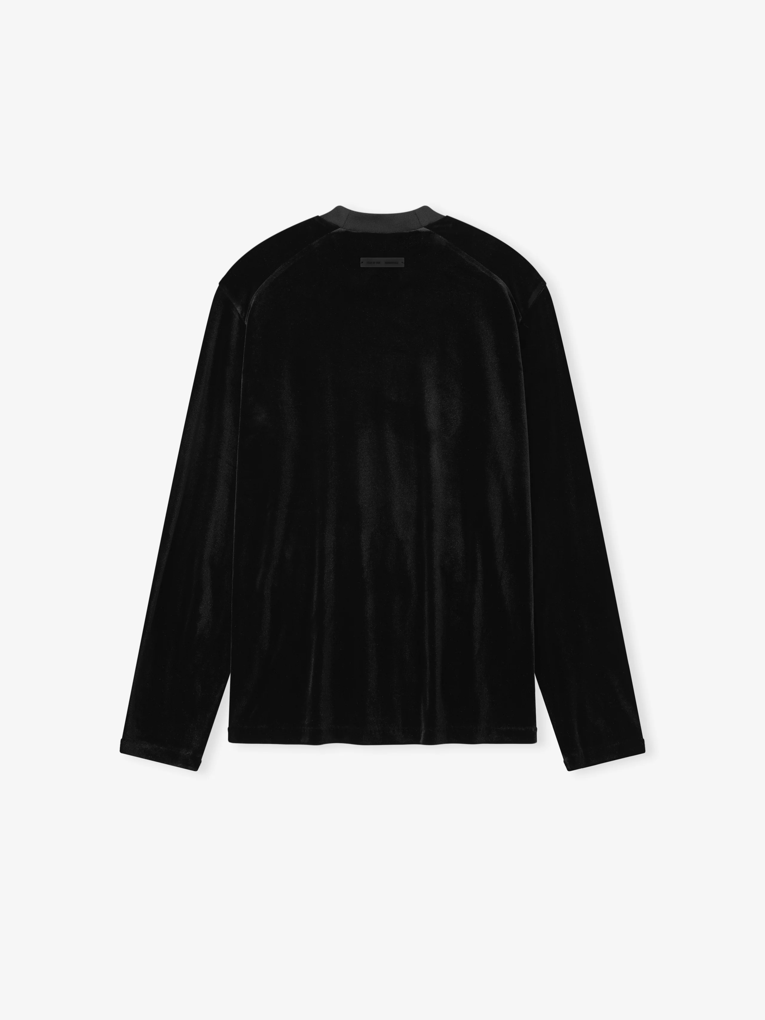 Womens Velour Classic Long Sleeve Tee - Image 2