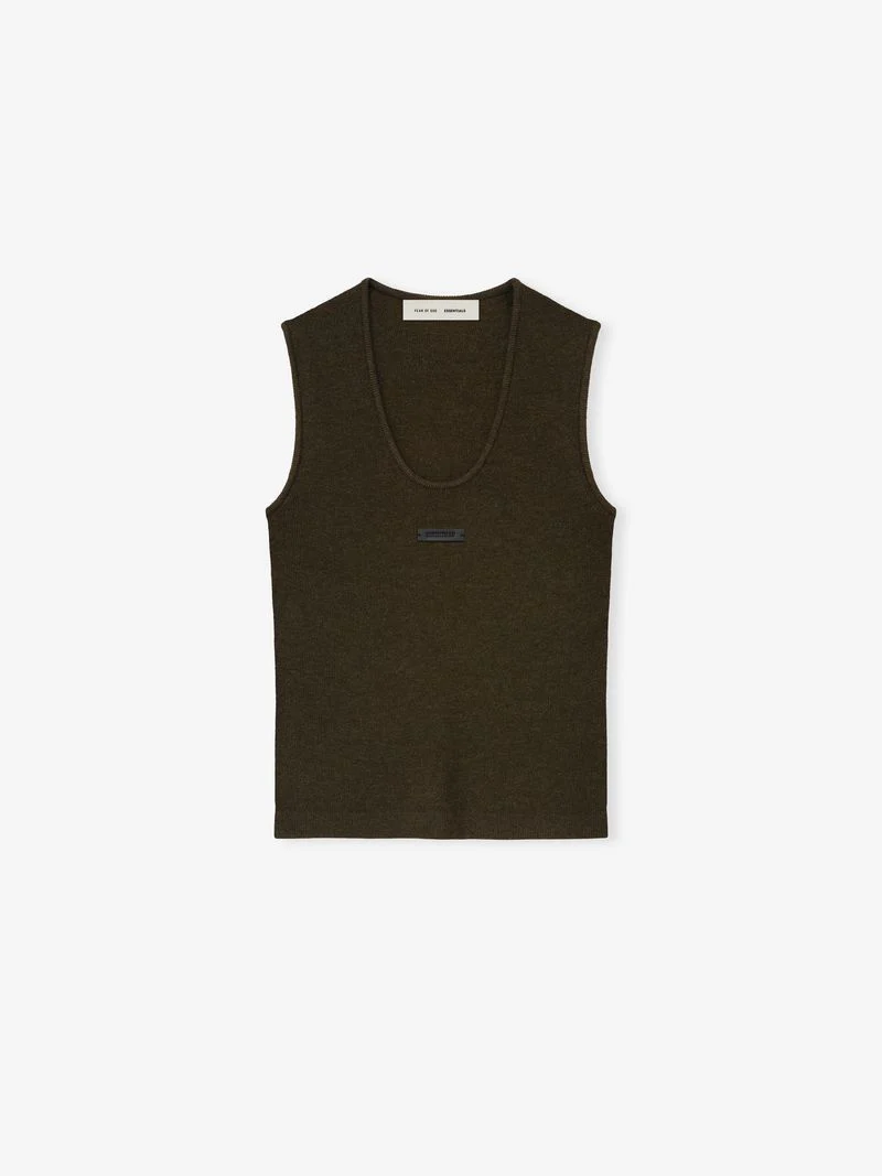 Womens Rib Tank - Image 3