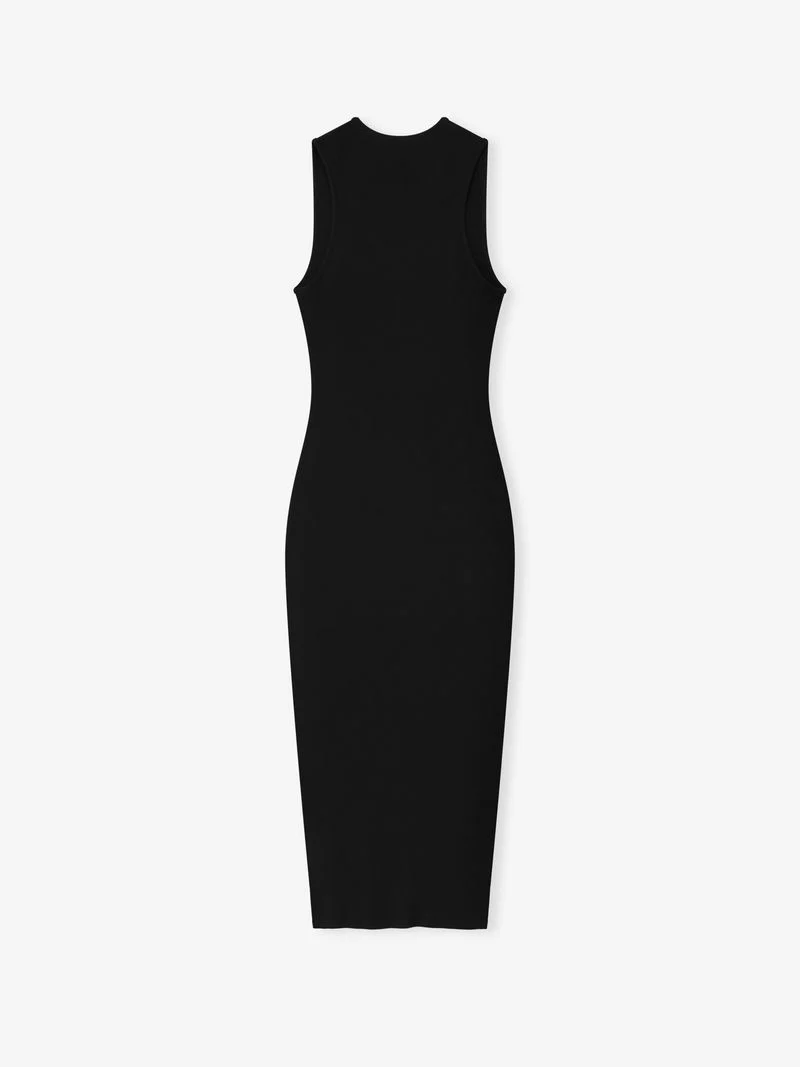 Womens Rib Tank Dress - Image 3