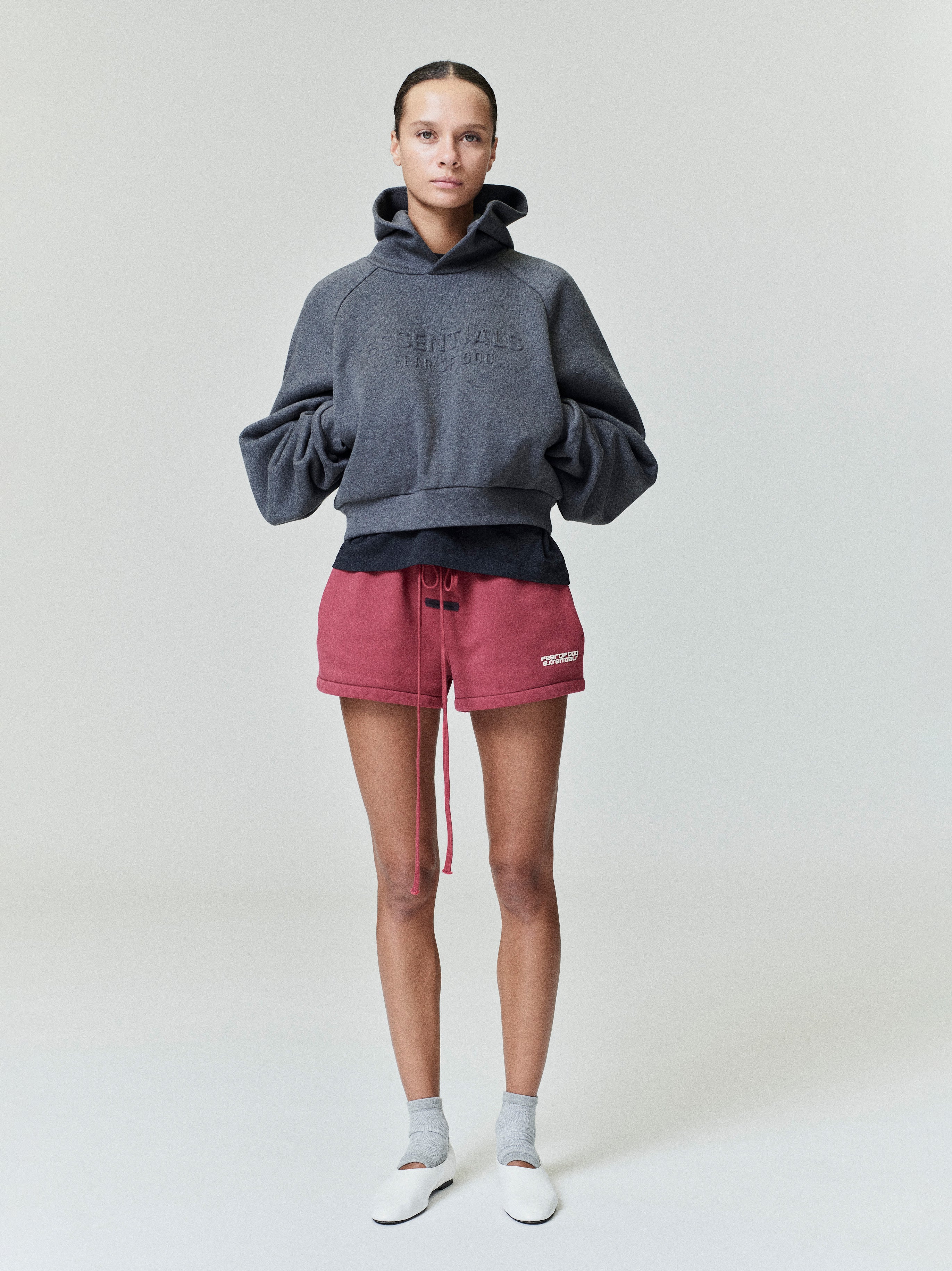 Womens Running Sweatshort - Image 2