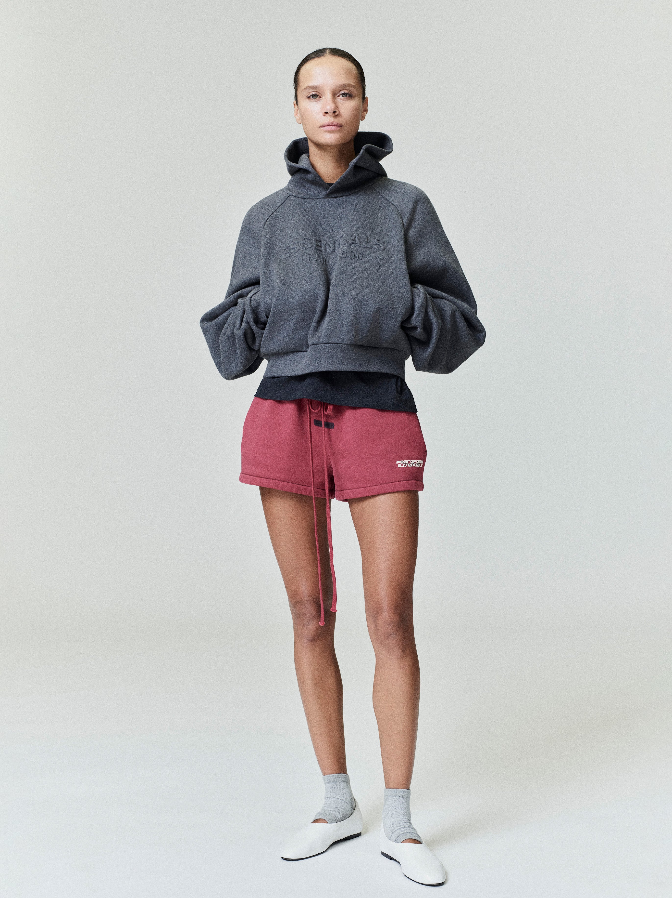 Womens Running Sweatshort - Image 3