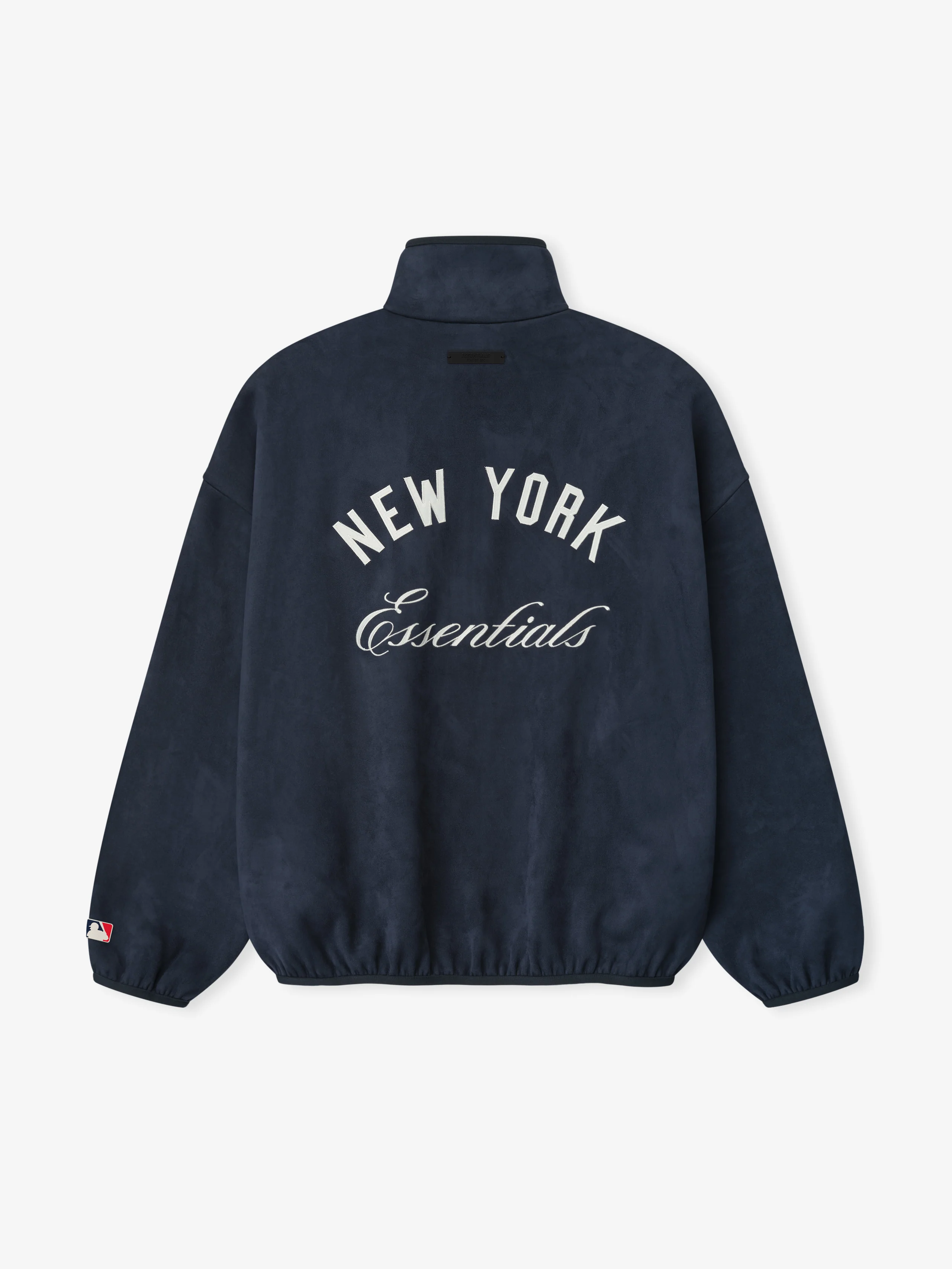 Yankees Suede Fleece Modern Half Zip - Image 3