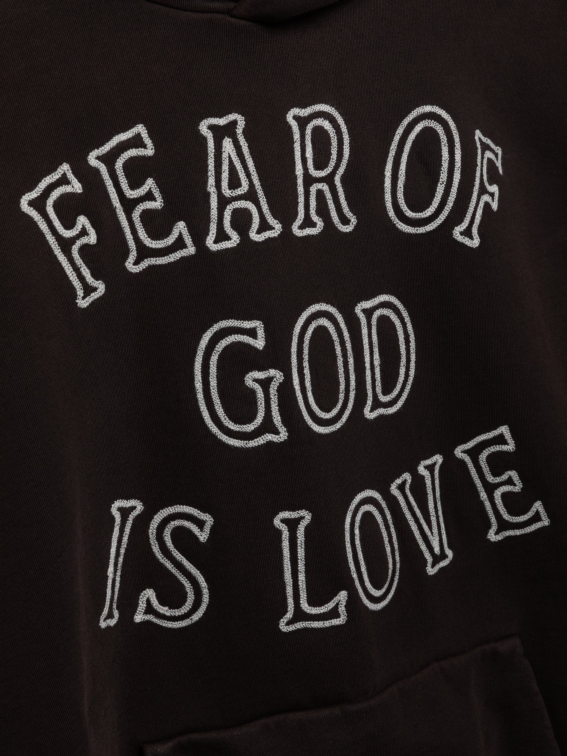 Fear of God Is Love Hoodie - Image 3