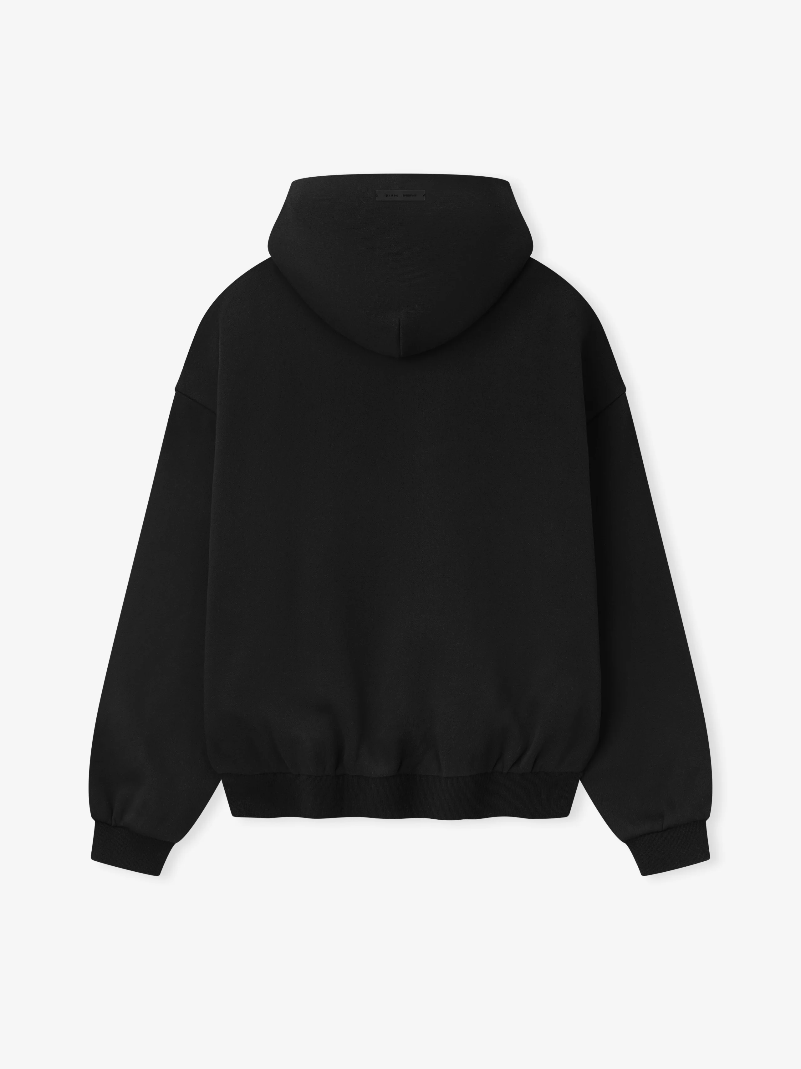 Embossed 90s Fit Fleece Hoodie - Image 4