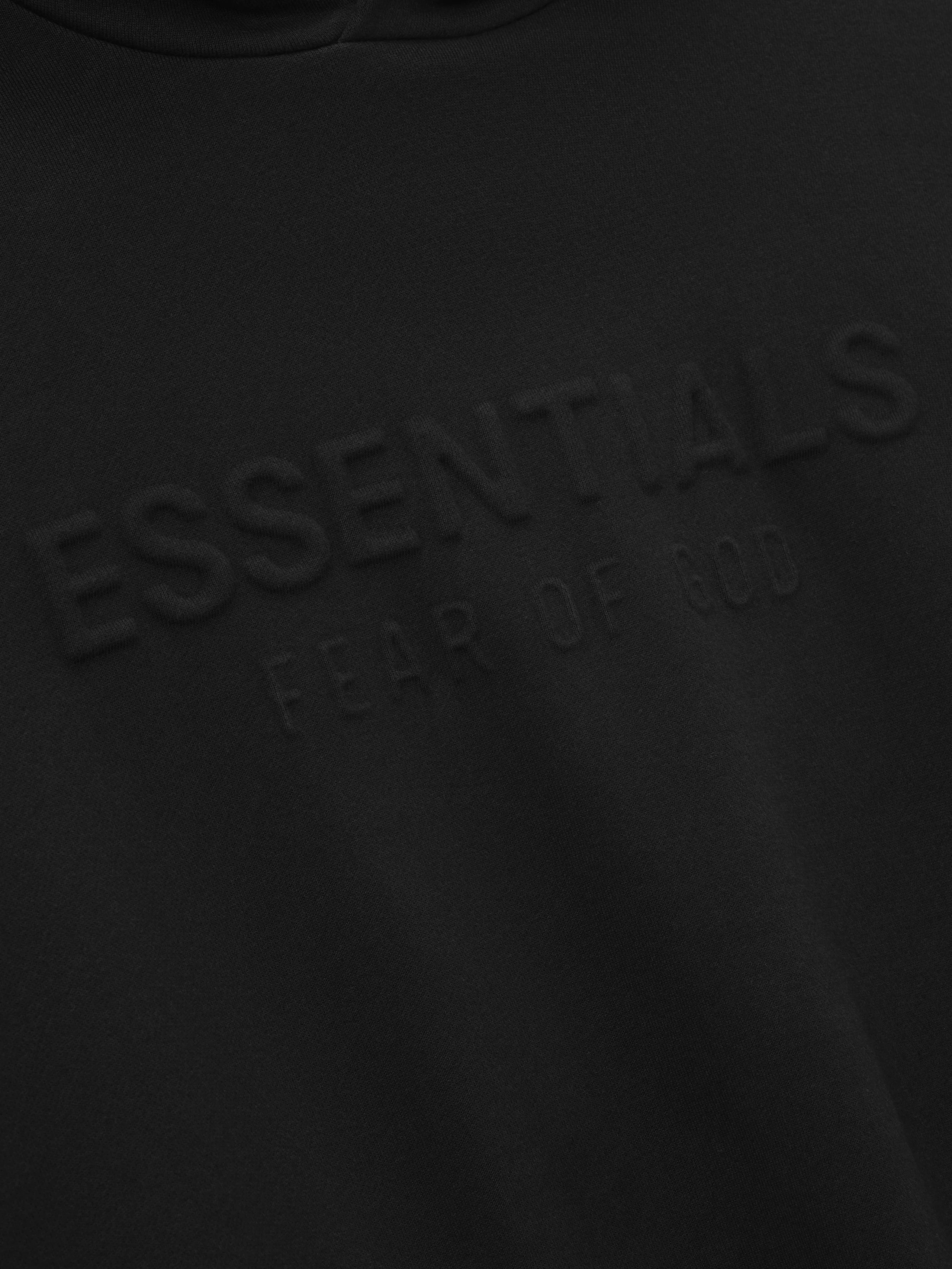 Embossed 90s Fit Fleece Hoodie - Image 5