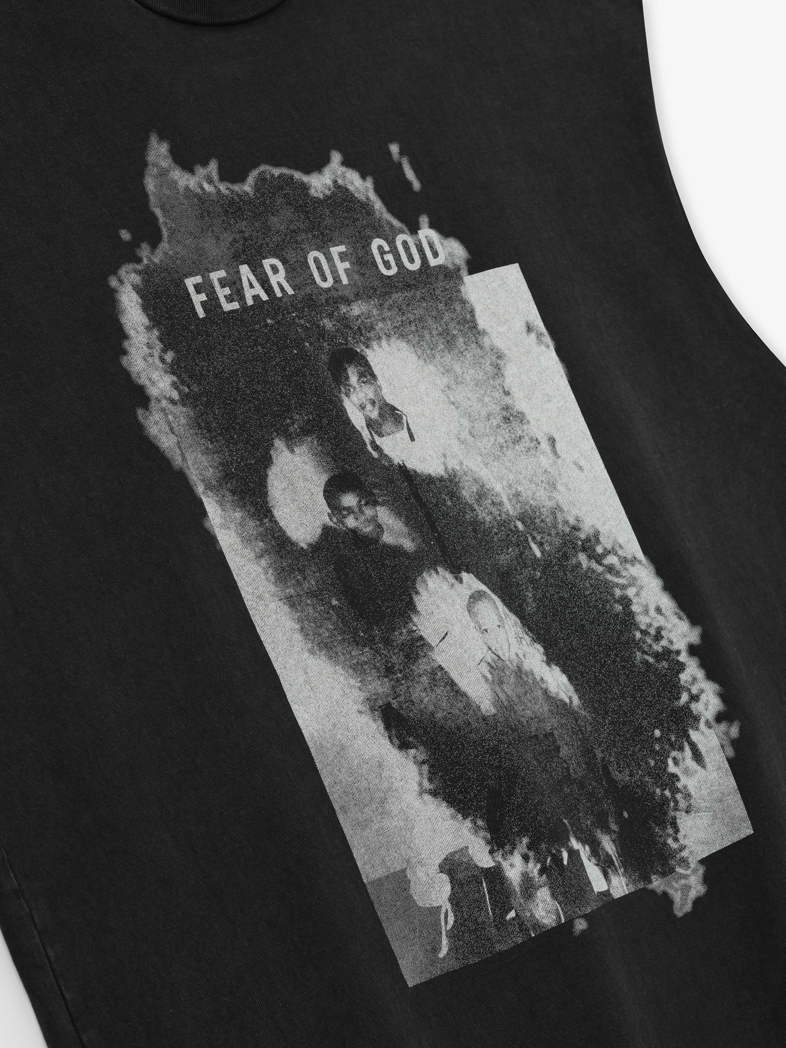 J.I.D: God Does Like Ugly Cut Off Tee - Image 2