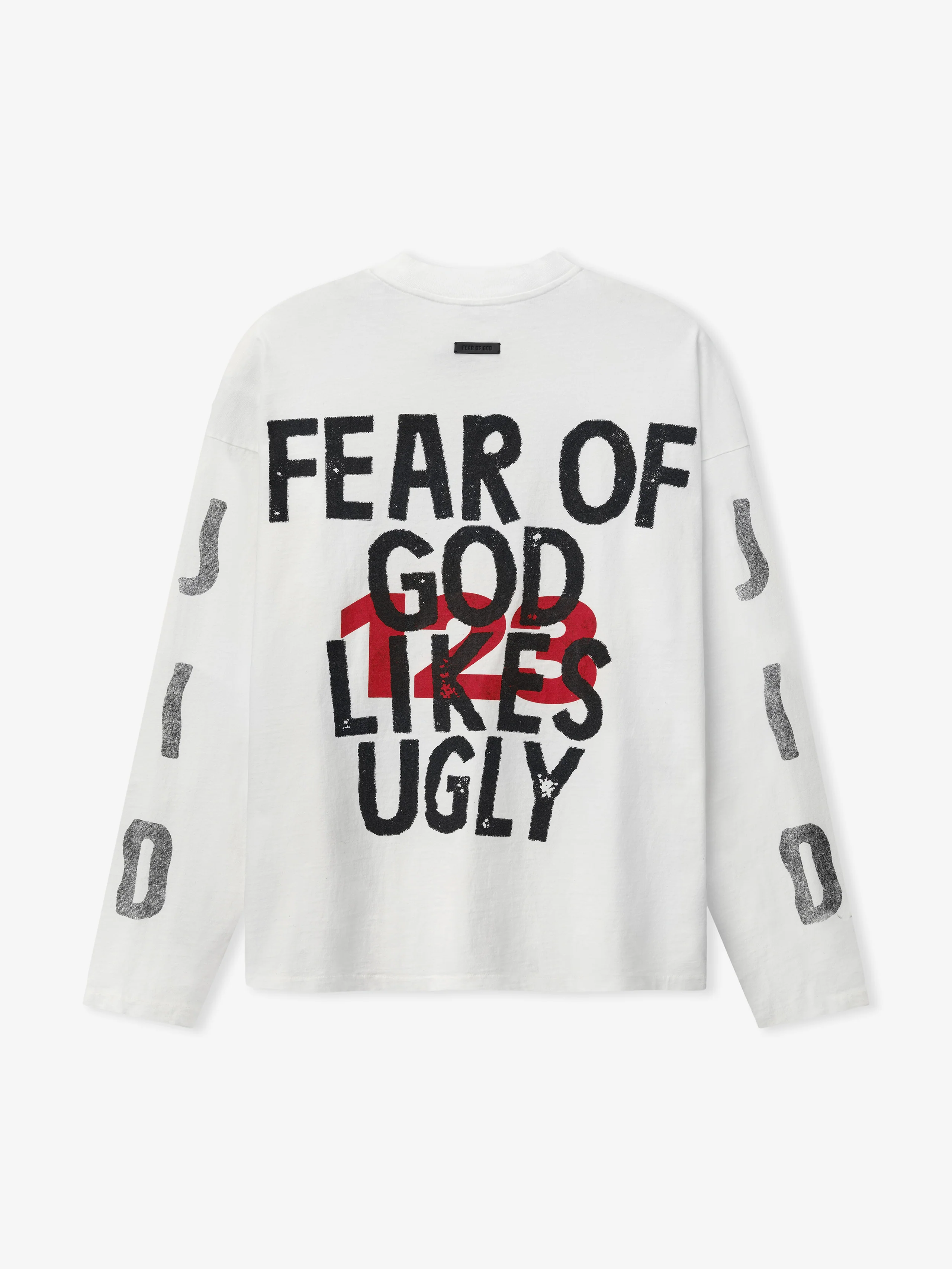 J.I.D: God Does Like Ugly Long Sleeve Tee - Image 2