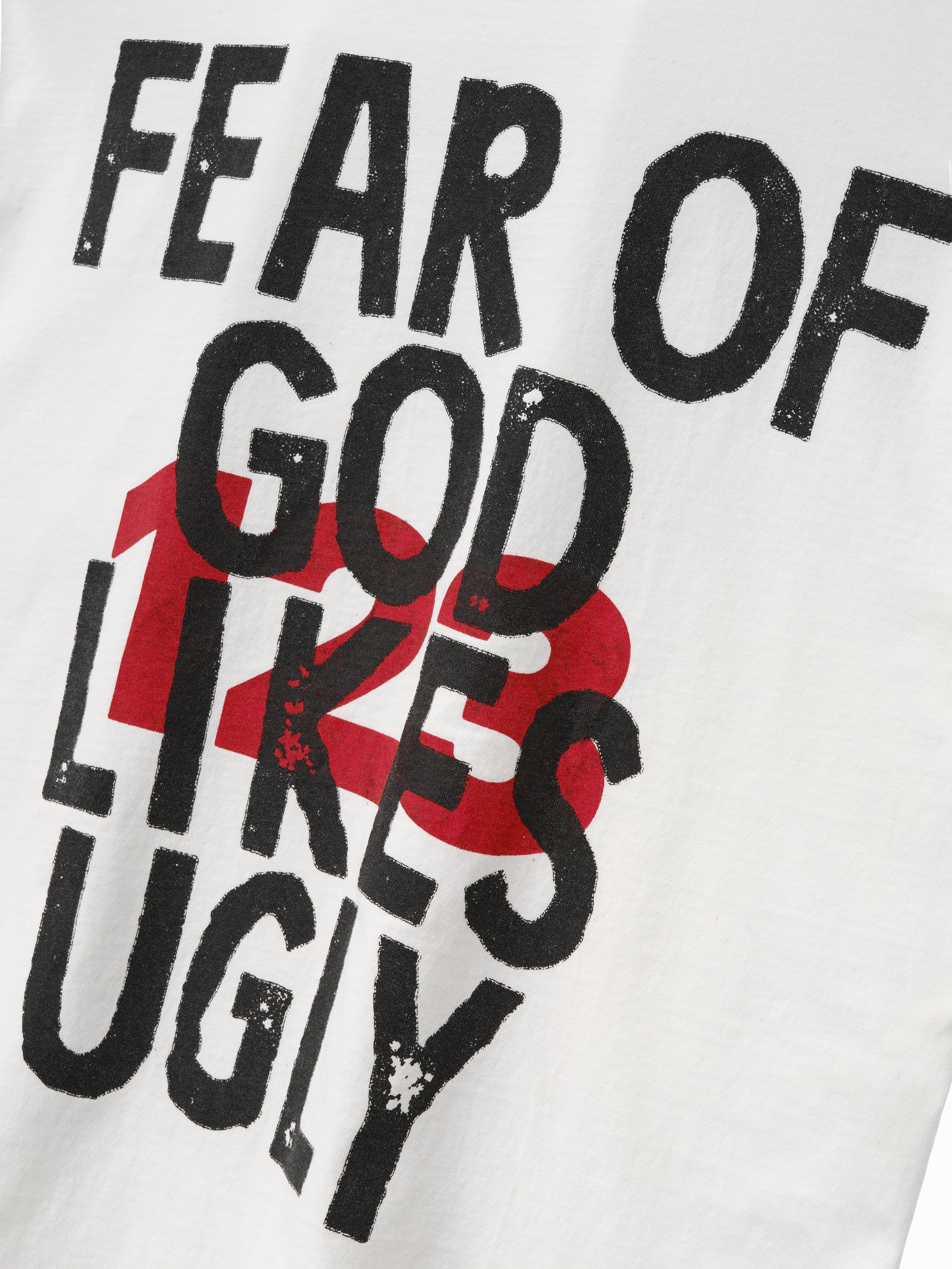 J.I.D: God Does Like Ugly Long Sleeve Tee - Image 3