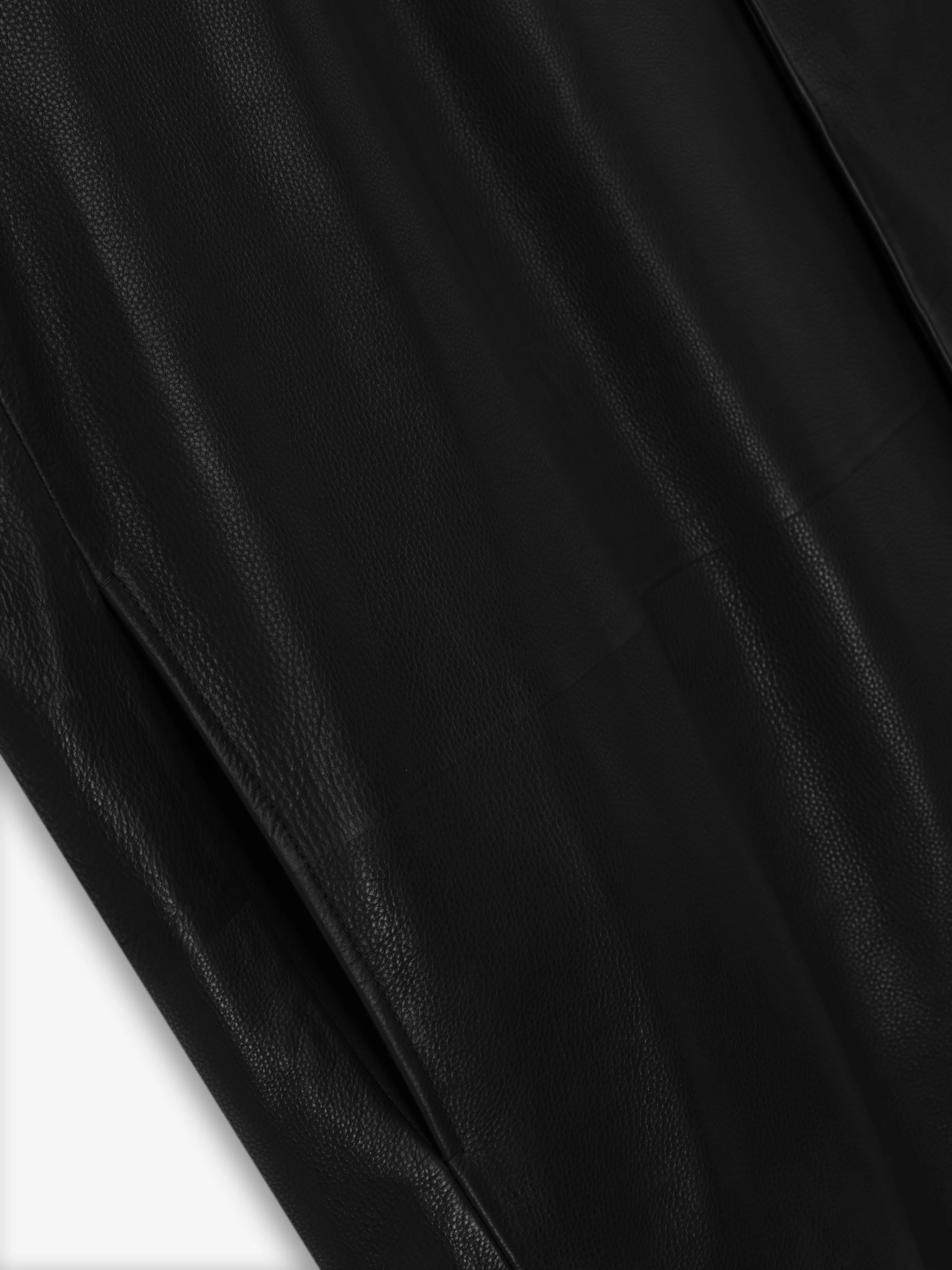 Leather Relaxed Blazer - Image 6
