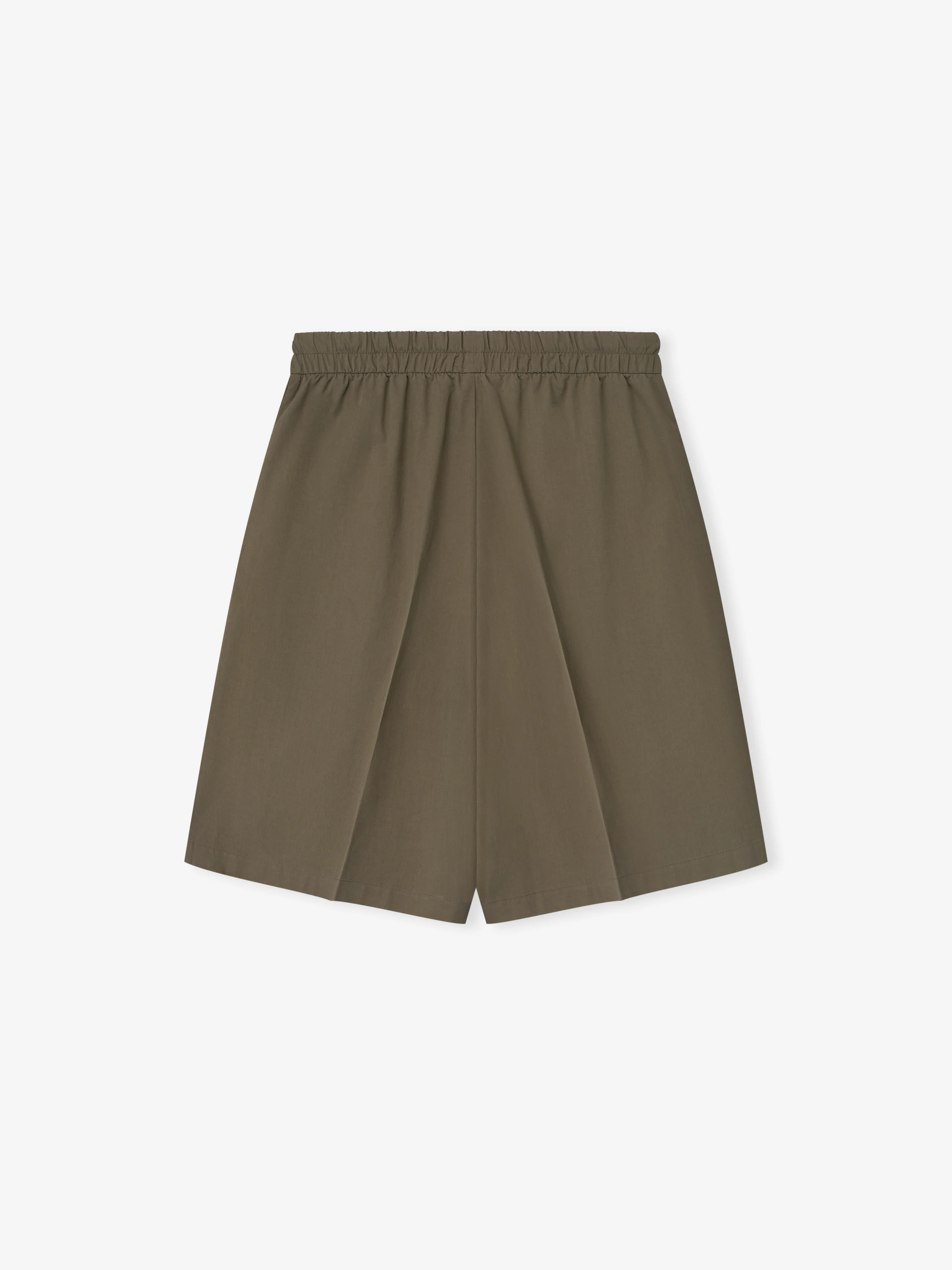 Cotton Tencel Relaxed Shorts - Image 2