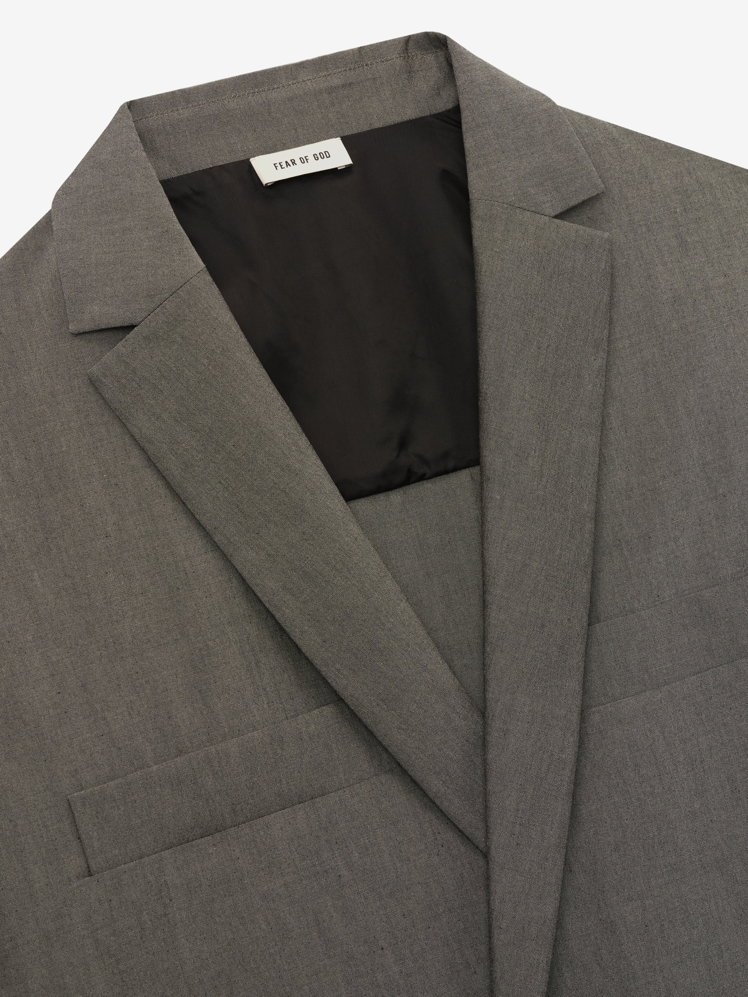 Cotton Wool Oxford Shirt Jacket - Image 5