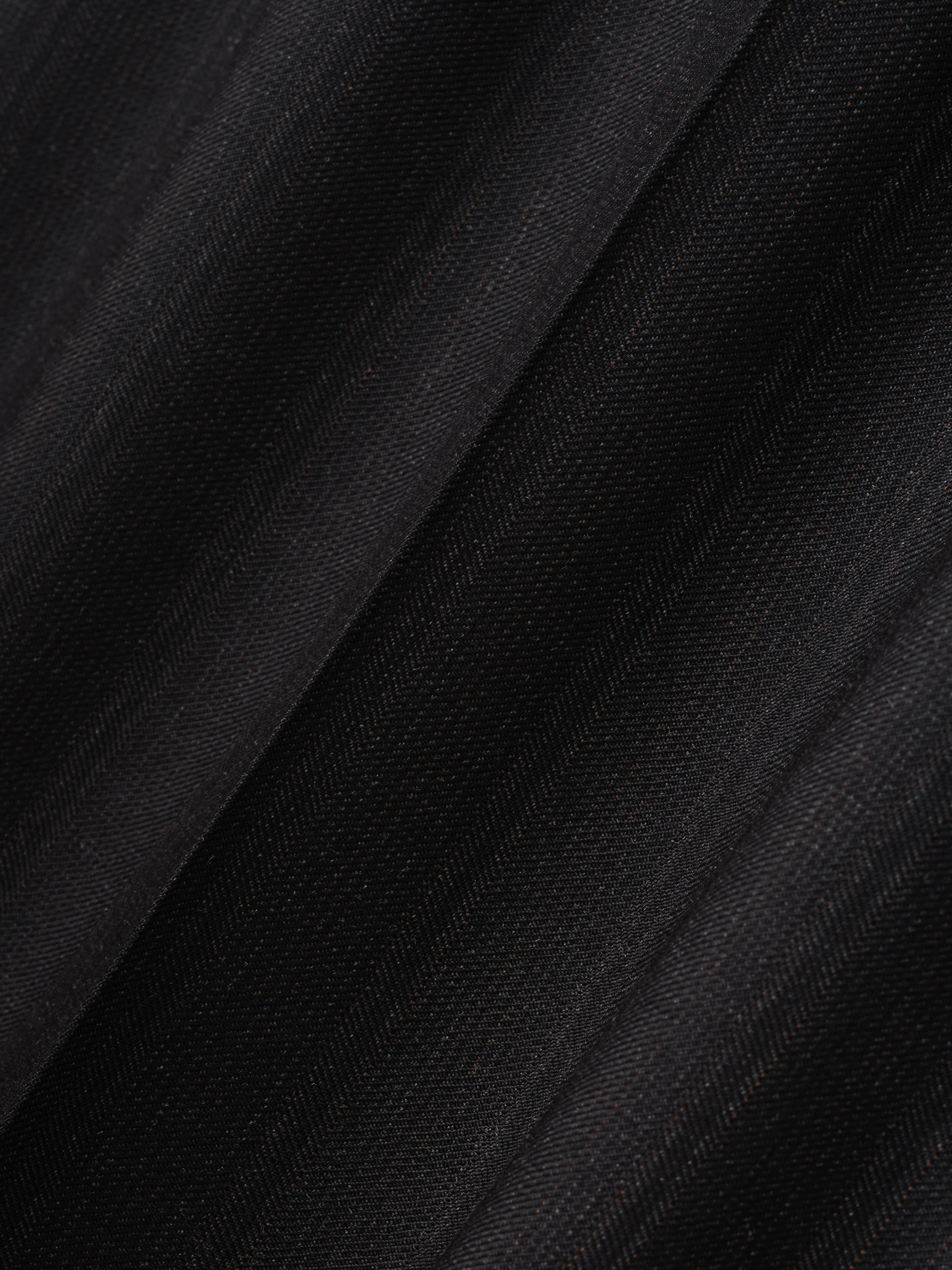 Striped Wool Wide Leg Drawstring Pants - Image 6